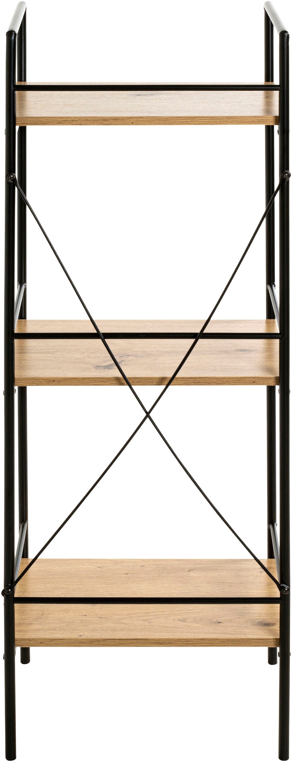 HAKU Regal »Aufbewahrungsregal, Dekoregal, Standregal« rechteckig - aus MDF Braun - B/T/H 34/27/96 cm