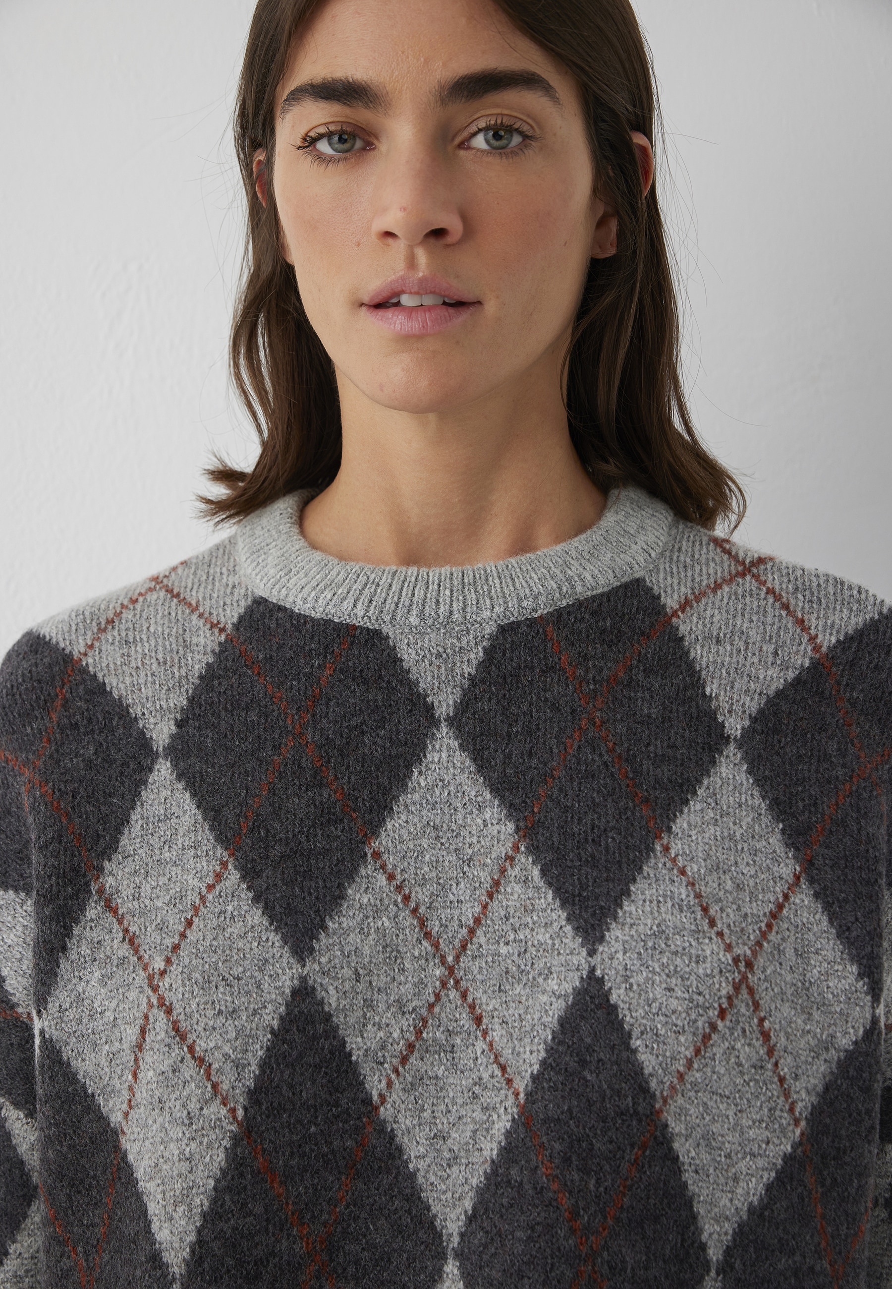 Mavi 1100000002199 »CREW NECK SWEATER« Pullover Argyle