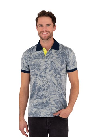 Trigema Poloshirt, mit schickem floralem Muster kaufen