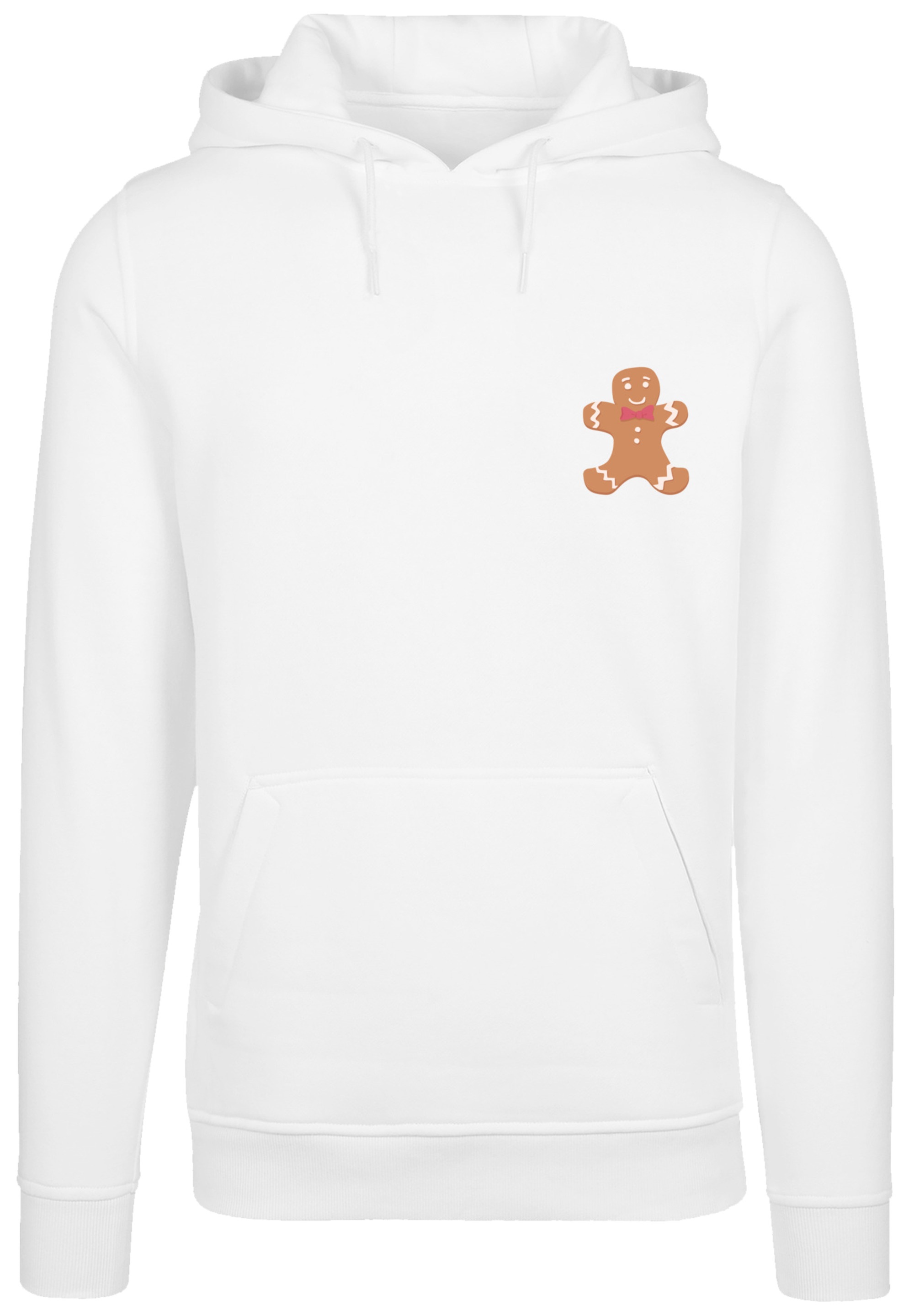 F4NT4STIC Kapuzenpullover »Weihnachten Lebkuchen Männchen«, Premium Qualität, Weihnachten, Geschenk