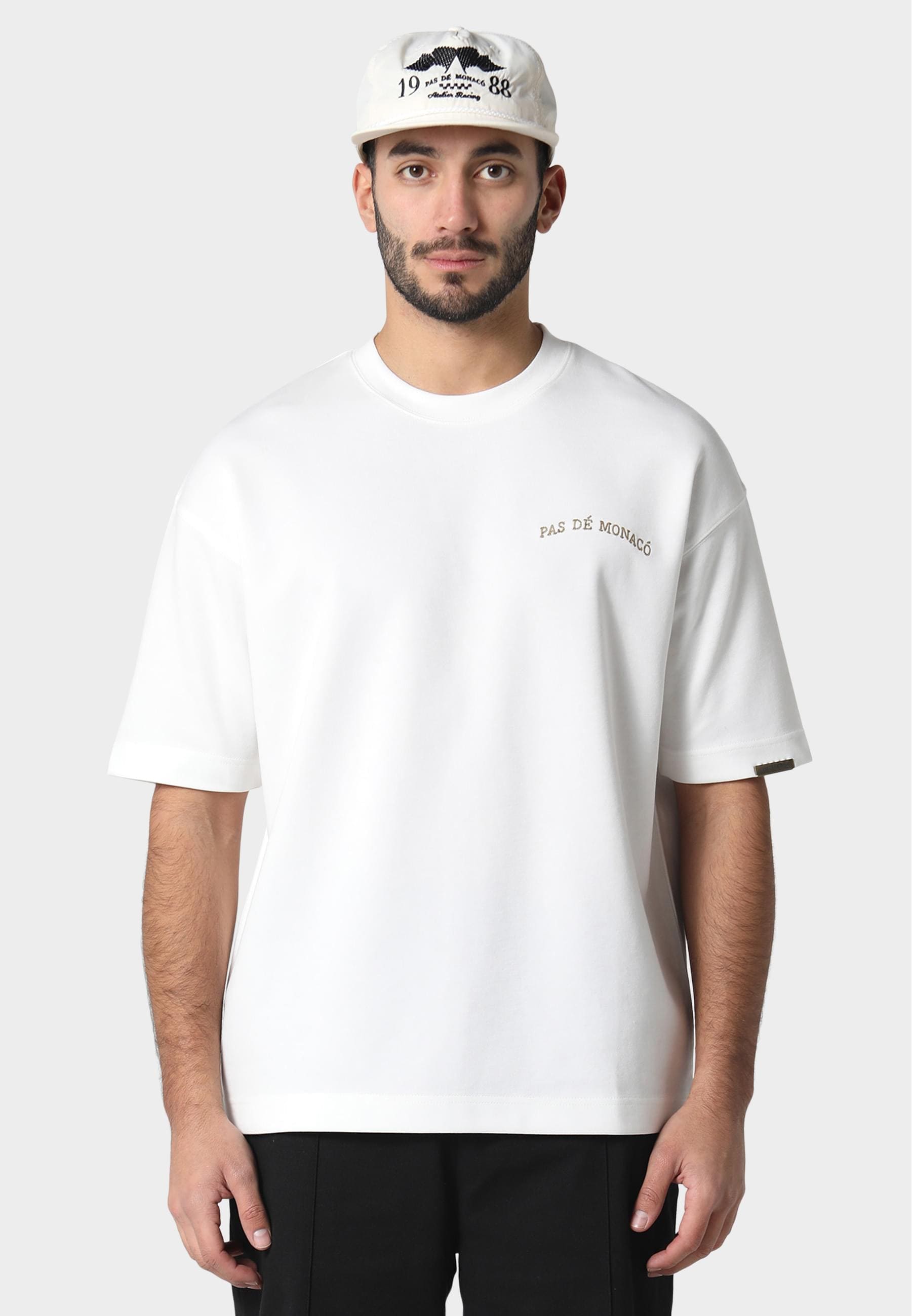 Pas De Monaco T-Shirt »Pas De Monaco CARRE T-SHIRT«, (1 tlg.)