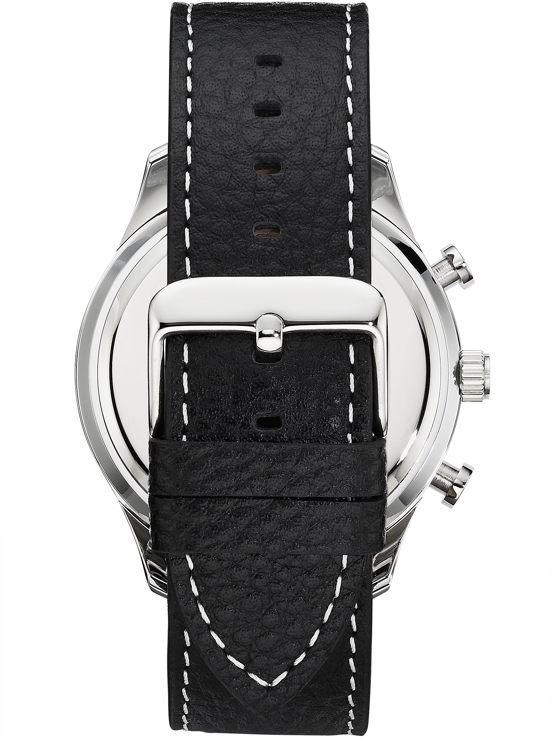 Bruno Banani Multifunktionsuhr »Roadster« Quarzuhr, Armbanduhr, Herrenuhr, Lederarmband, analog, Tag, Wochentag