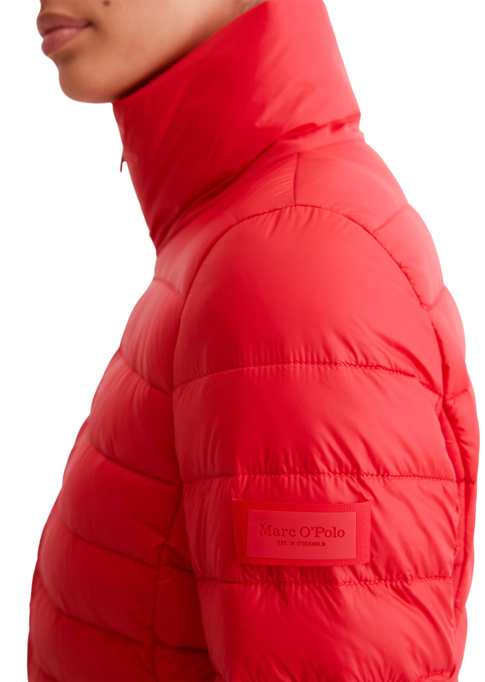 Marc O'Polo Outdoorjacke »mit recycelten Materialien« ohne Kapuze