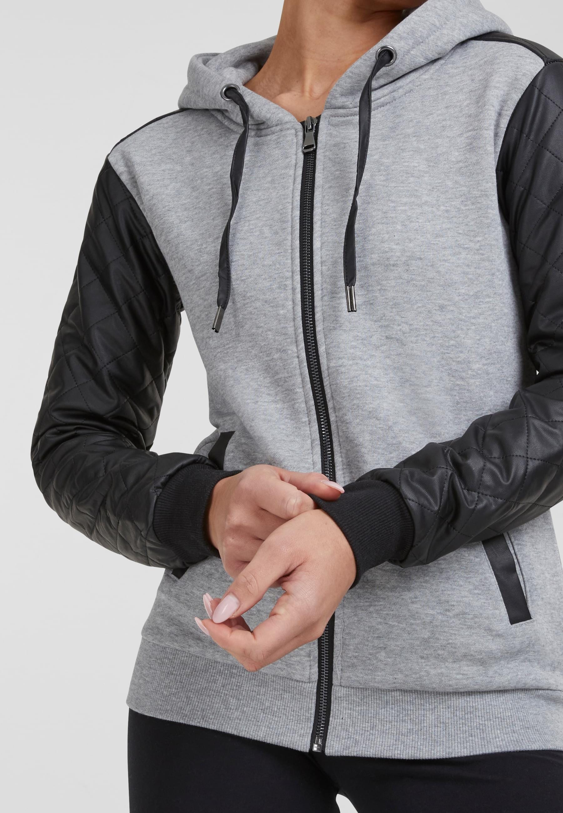URBAN CLASSICS Sweatjacke »Urban Classics Damen«