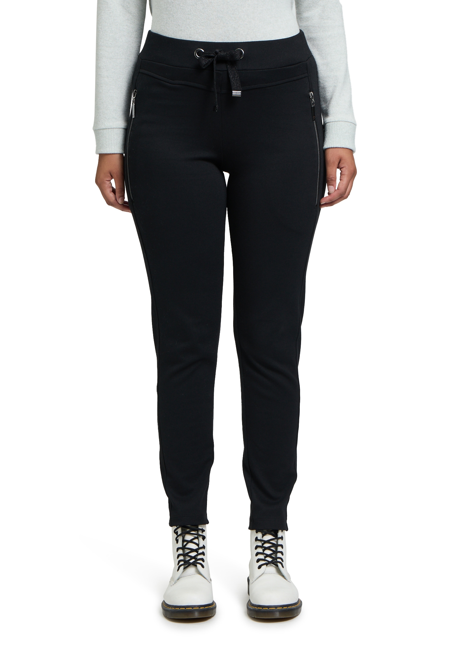 Cartoon Stoffhose "Cartoon Damen Casual-Hose mit Reißverschlusstaschen", Ma günstig online kaufen