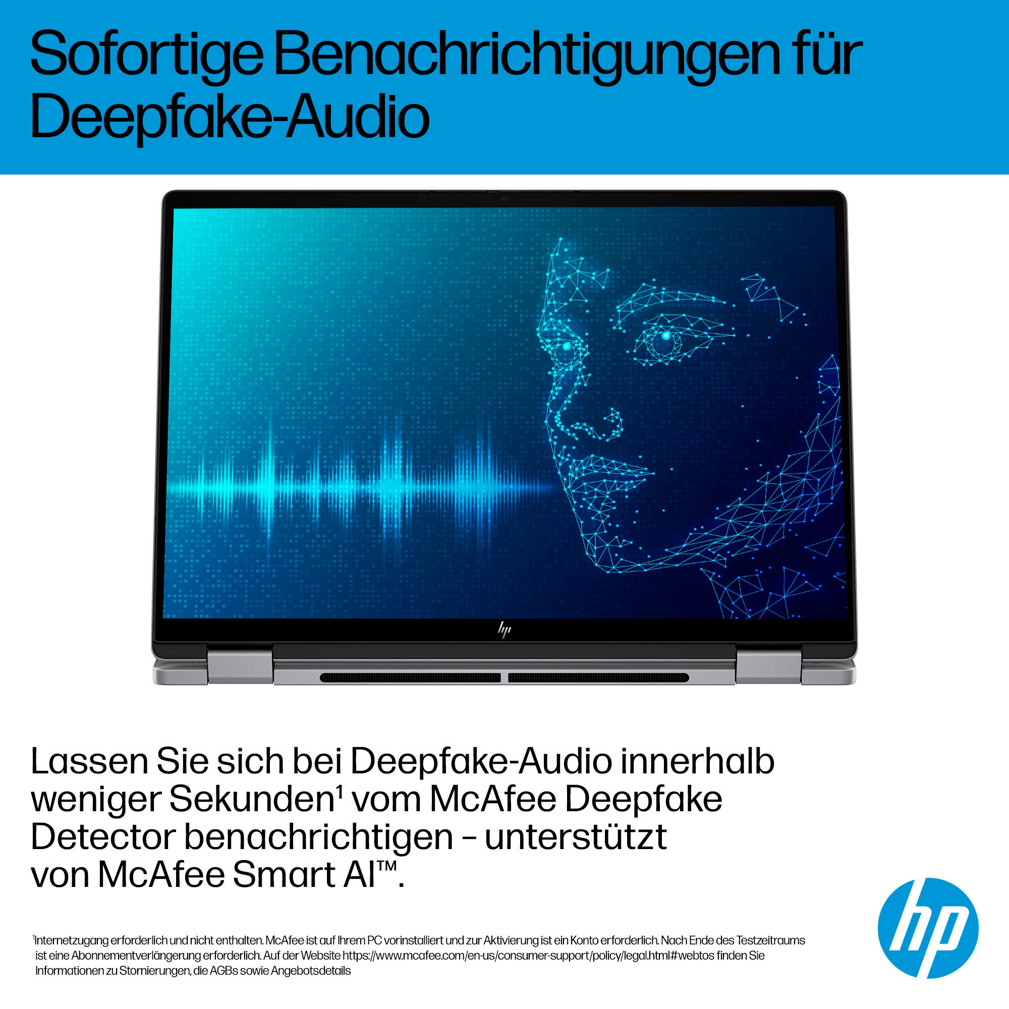HP Convertible Notebook »OmniBook X Flip 14-fm0077ng«, 35,6 cm, / 14 Zoll, Intel, Core Ultra 7, 1000 GB SSD