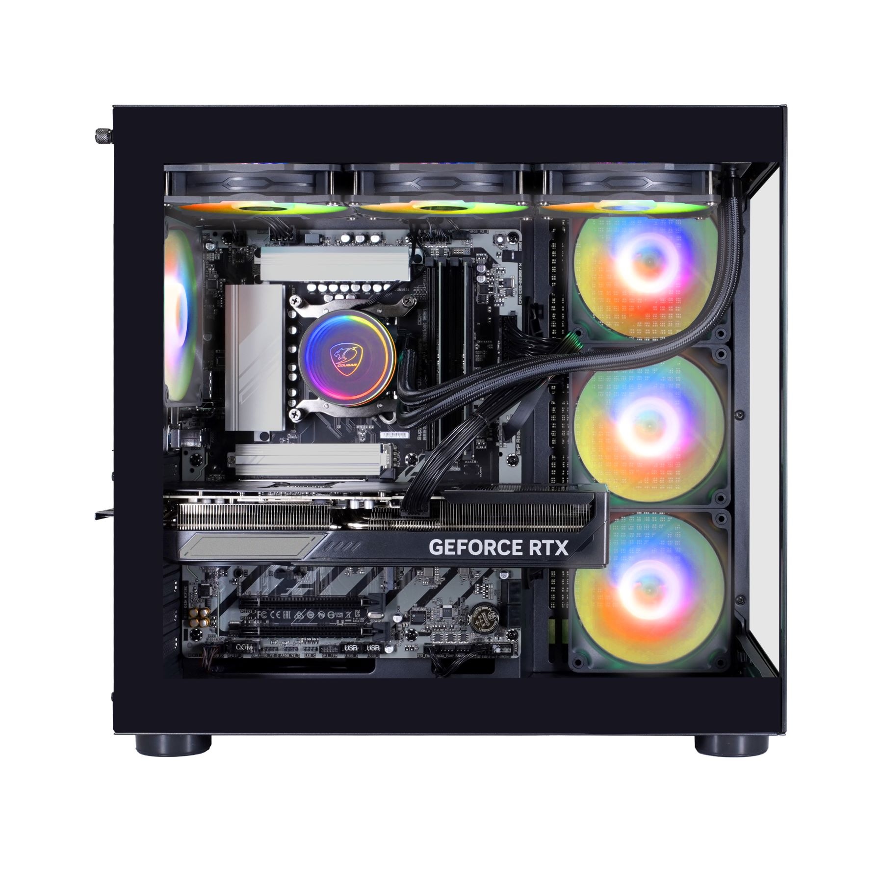 Cougar Gaming-PC »FV150 BK 7489«, Windows 11, DDR5 RAM