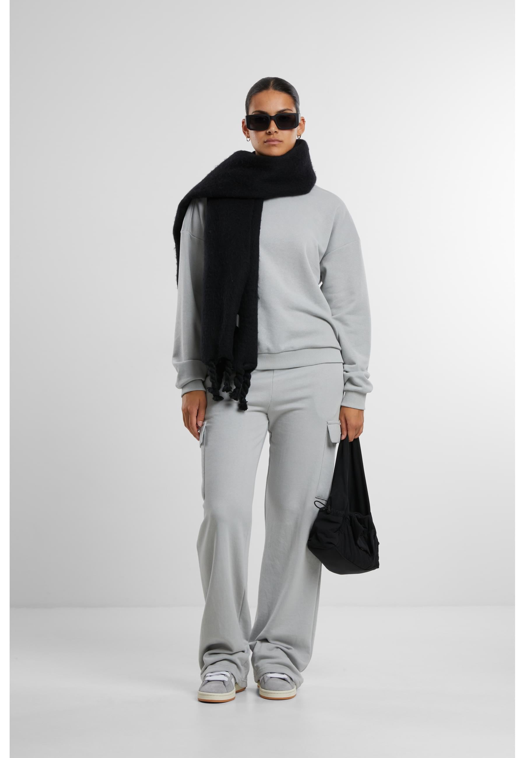 URBAN CLASSICS Sweater »Urban Classics Damen Ladies Oversized Light Terry Crewneck«