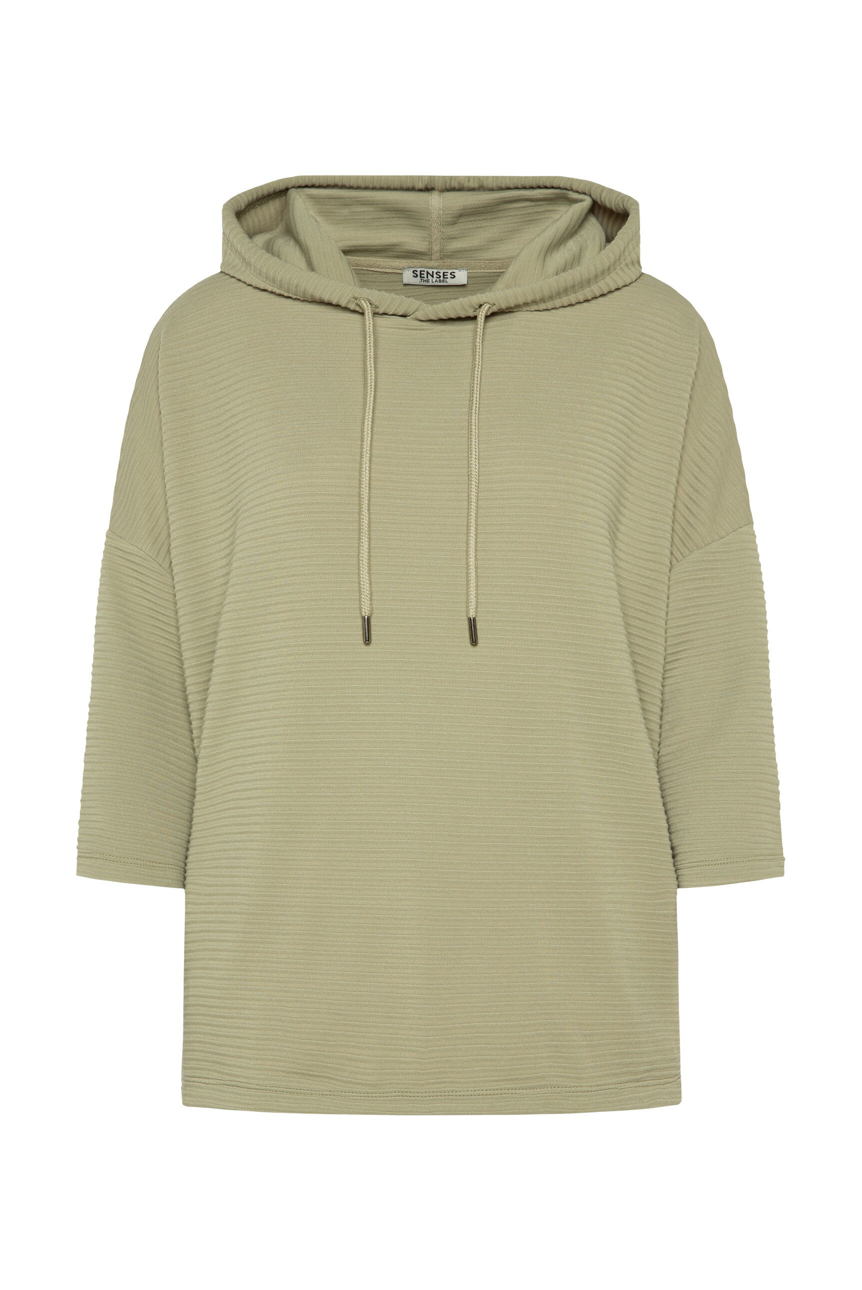 SENSES.THE LABEL Kapuzensweatshirt, mit überschnittenen Schultern günstig online kaufen