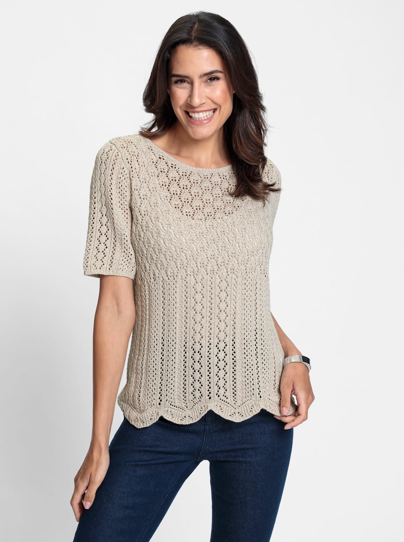 Inspirationen Ajourpullover »Ajour-Pullover«