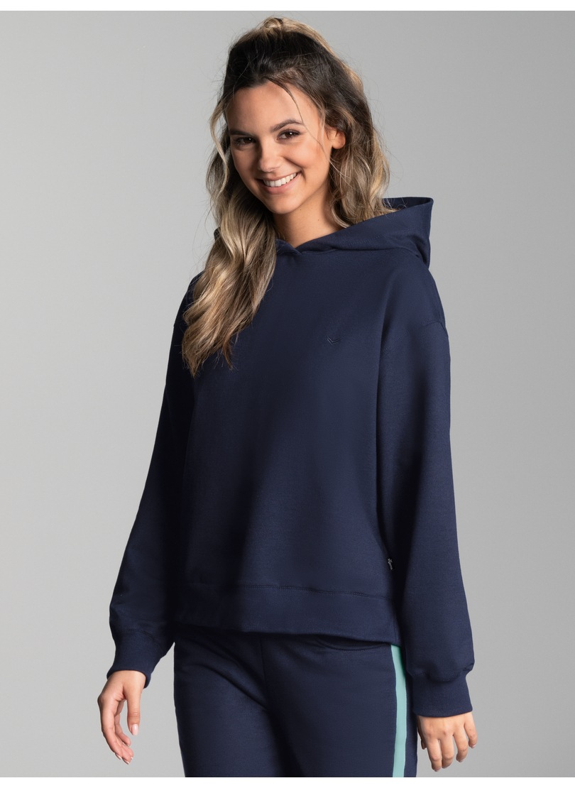 Thumbnail - Trigema Langarmshirt "TRIGEMA Dünner Oversize-Hoodie" 1 tlg.