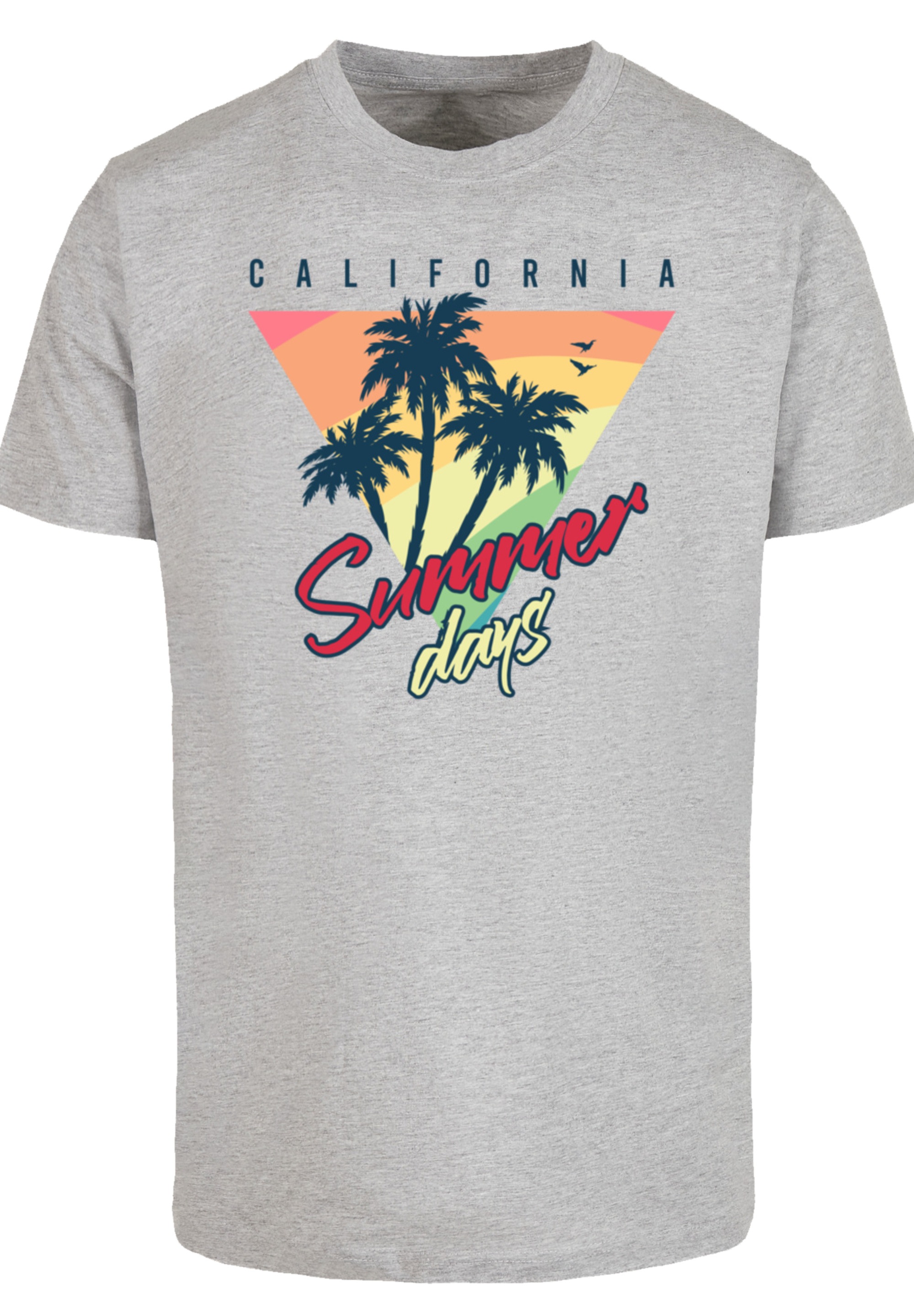 F4NT4STIC T-Shirt »California Palmen Retro«, Premium Qualität