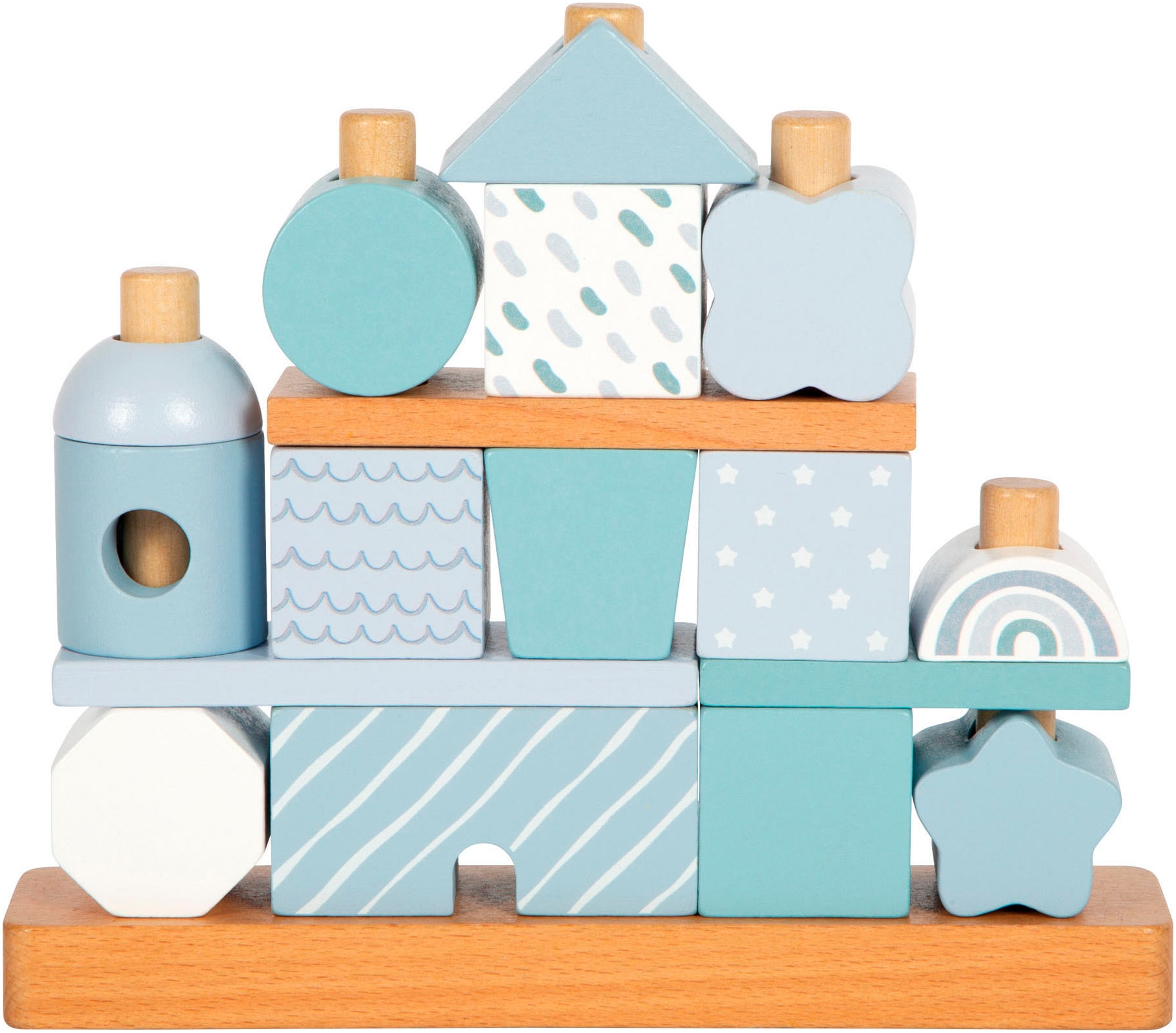 Small Foot Stapelspielzeug »Stapelhaus«