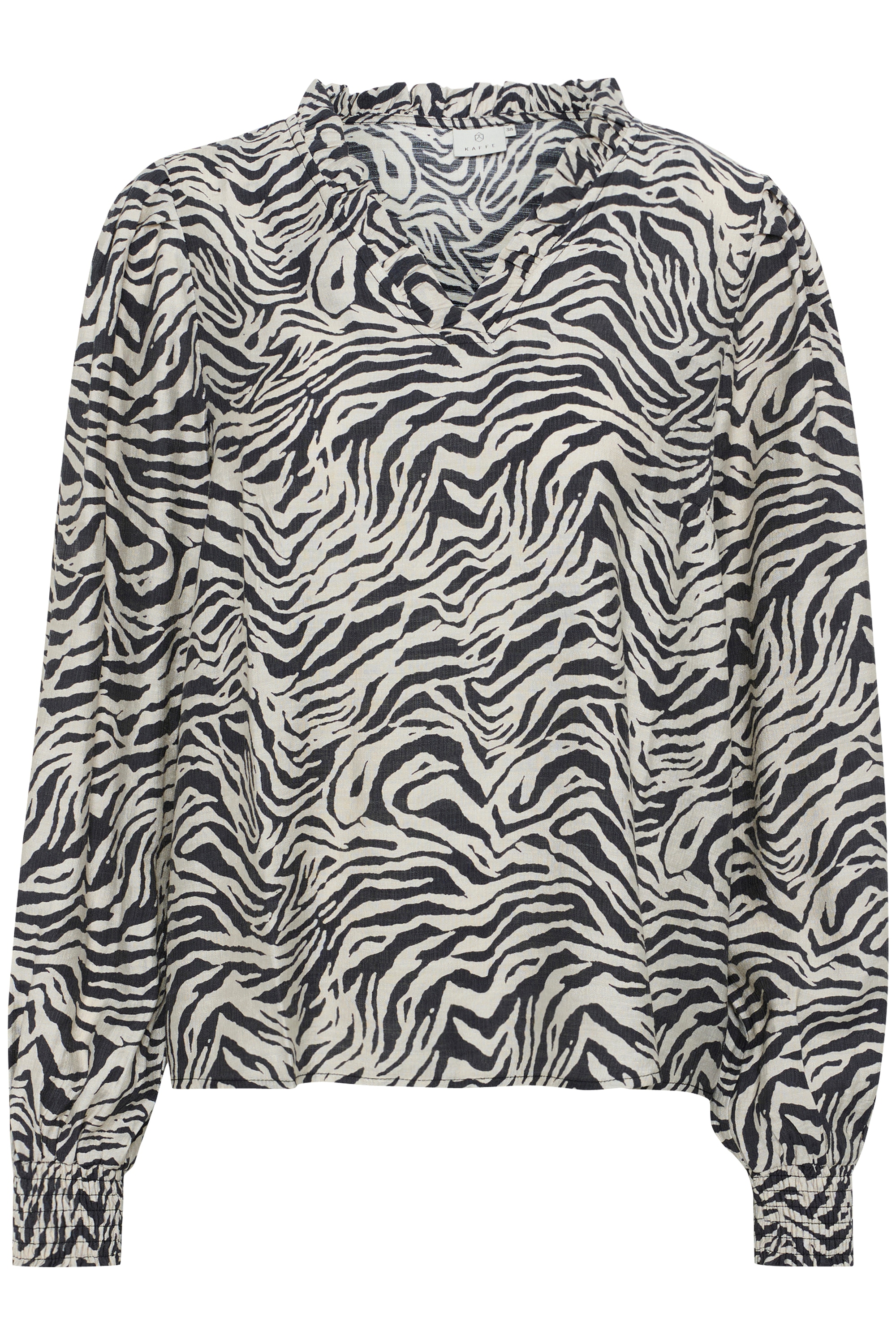 KAFFE Langarmbluse "Damen Langarm-Bluse KAjodie"