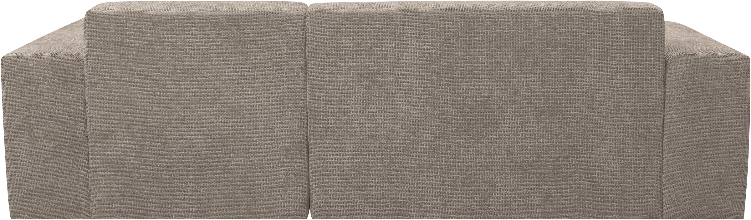 WERK2 Ecksofa »Zeus-L modern und zeitlos, Breite 253cm, bequemes Sofa«, Curvy Trend Ecksofa mit urbaner Optik