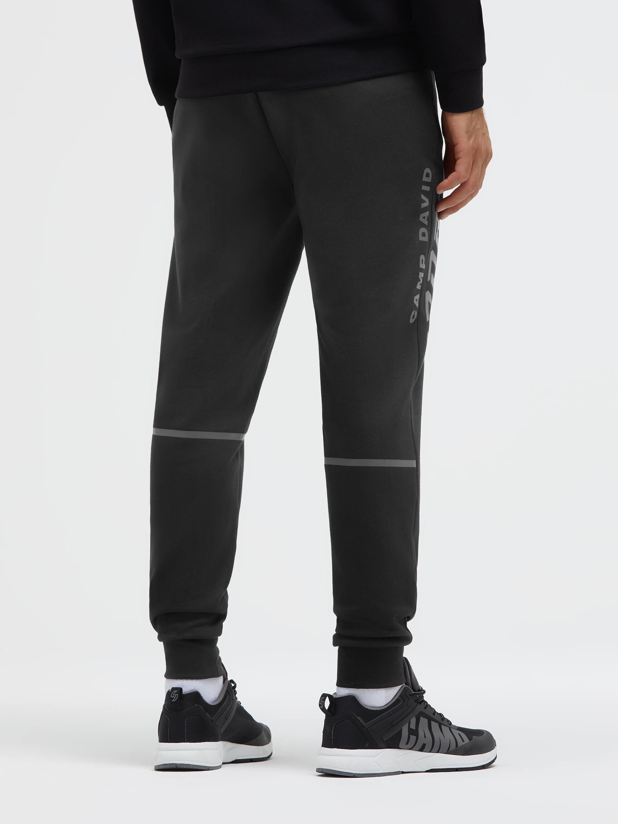 CAMP DAVID Sporthose  mit Elastikbund und Kordel