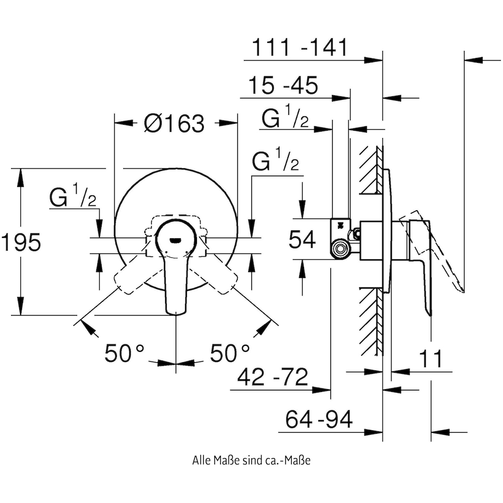 Grohe Bidetarmatur »Start«