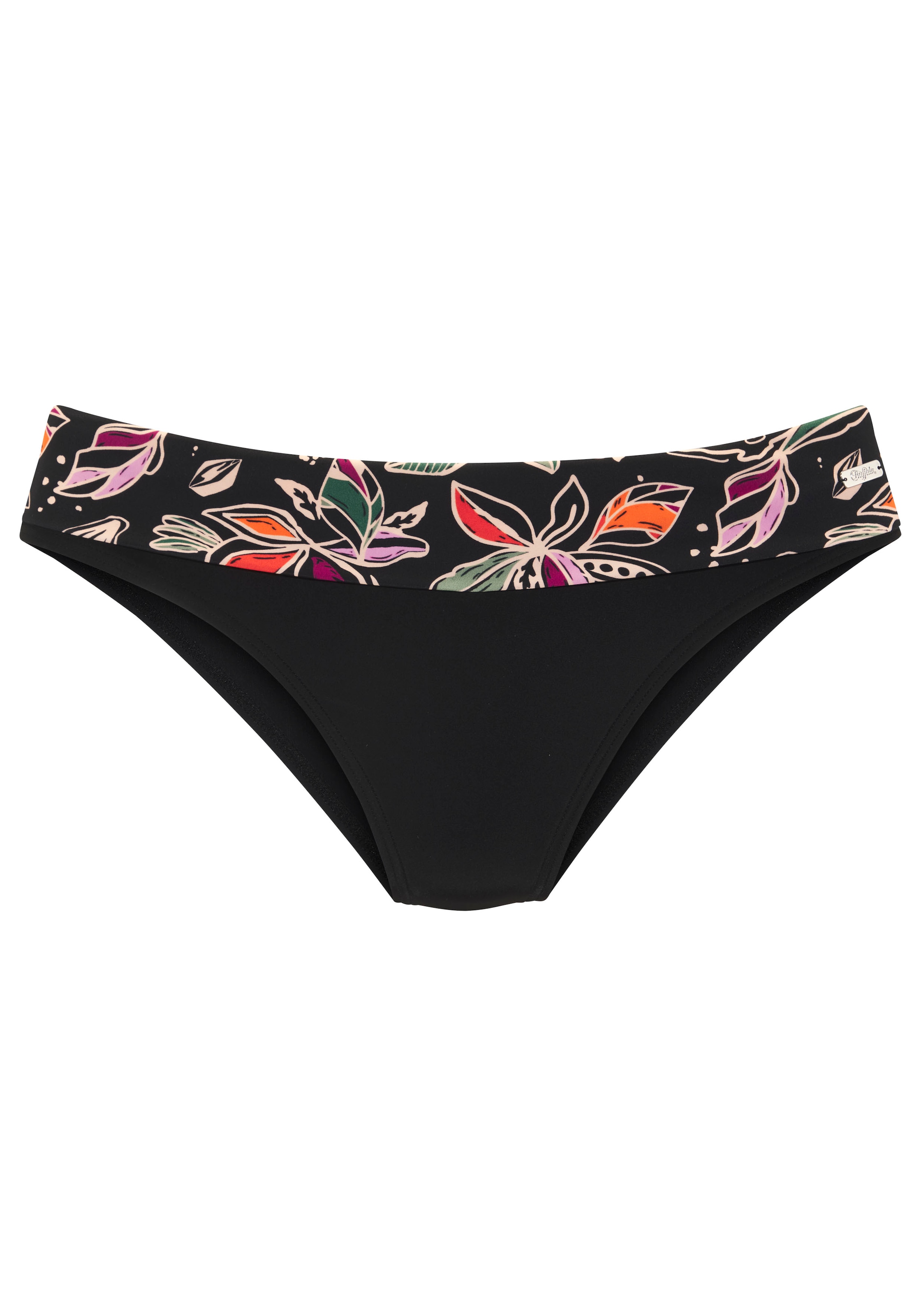 Buffalo Bikini-Hose »Whoopi«, mit modernem Blätterdruck