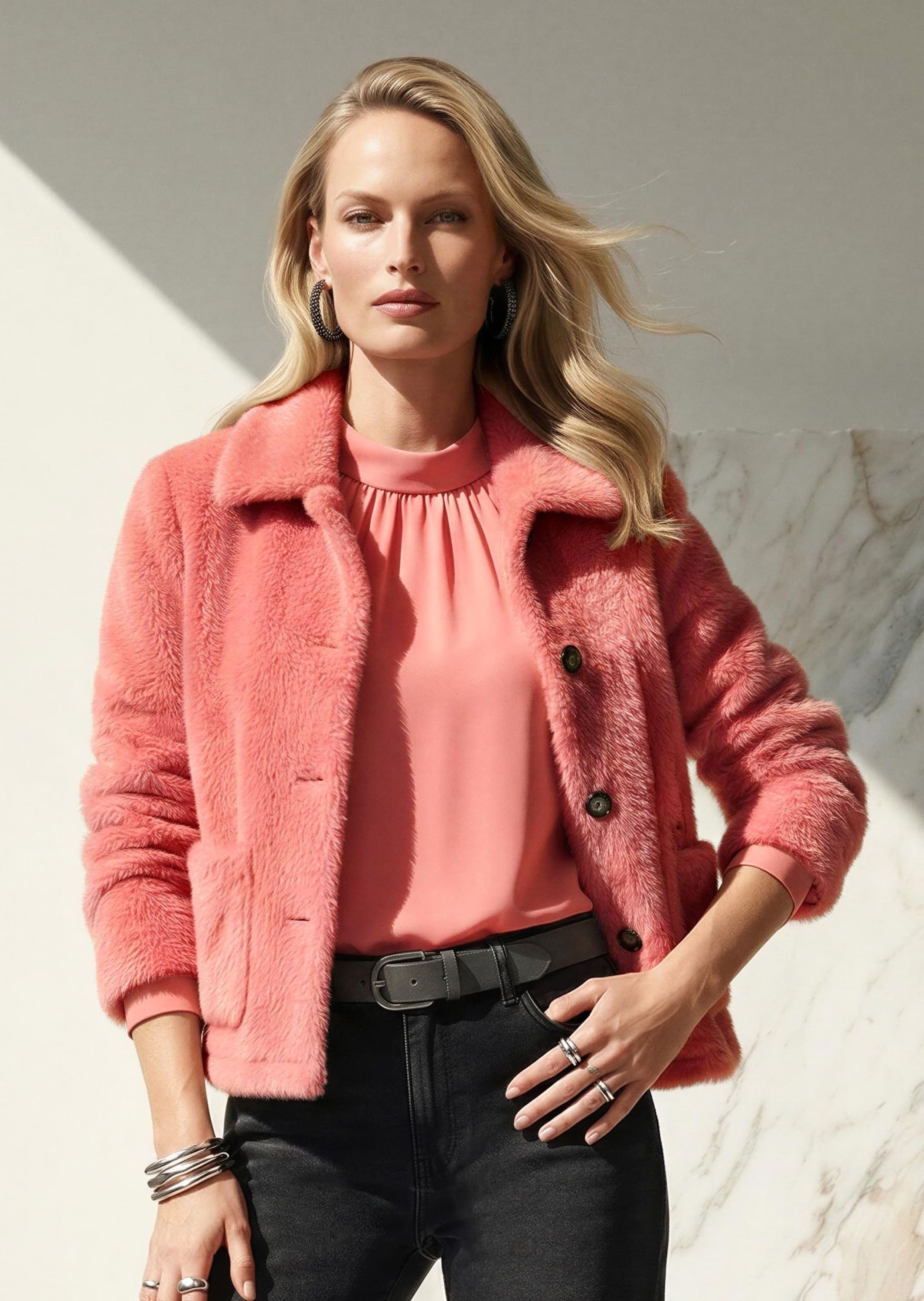 MADELEINE Kurzjacke »Jacke Kuschelige Jacke in Boxy-Form«