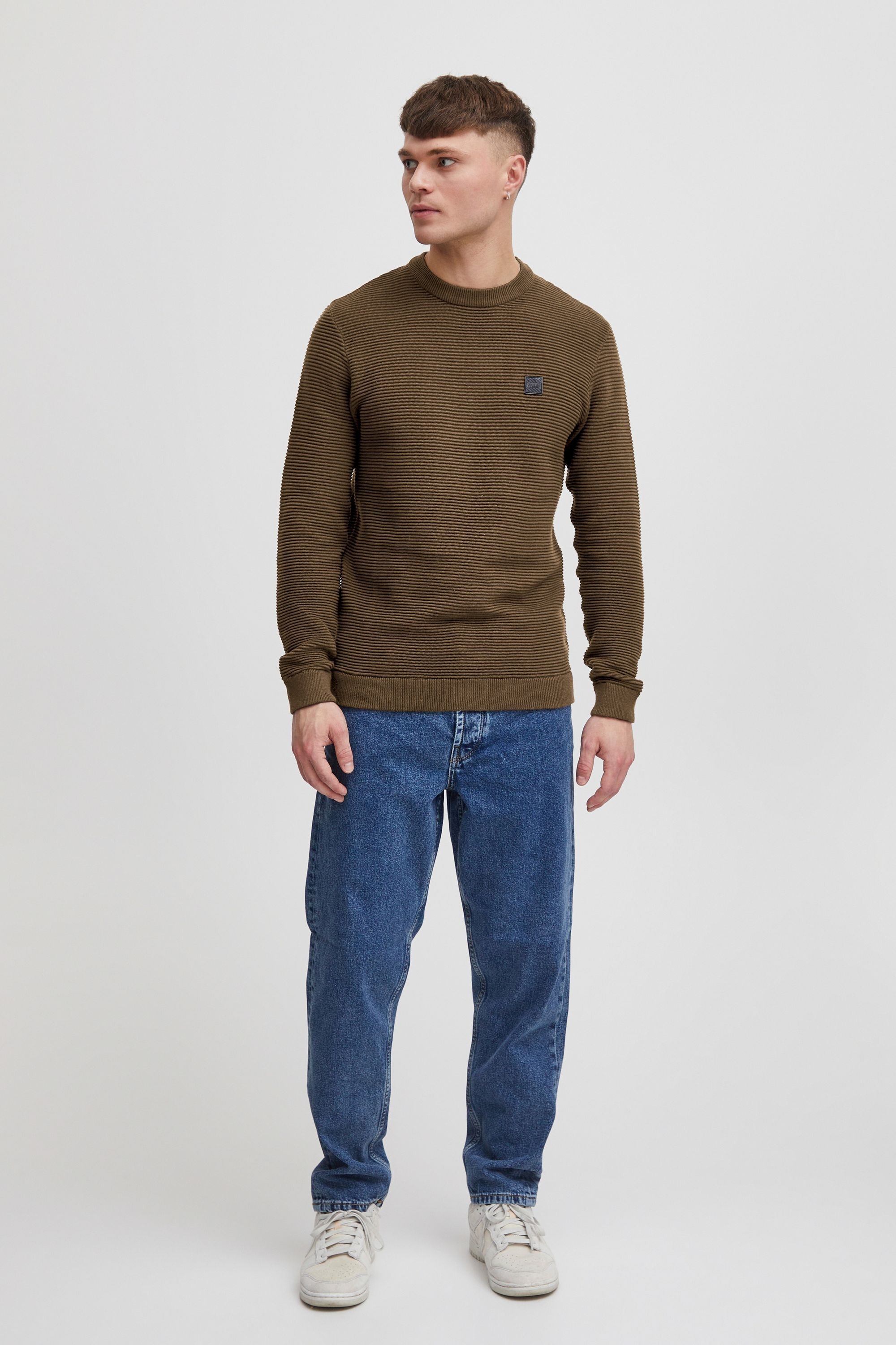 Solid Strickfleece-Pullover "Strickpullover SDValencia" günstig online kaufen