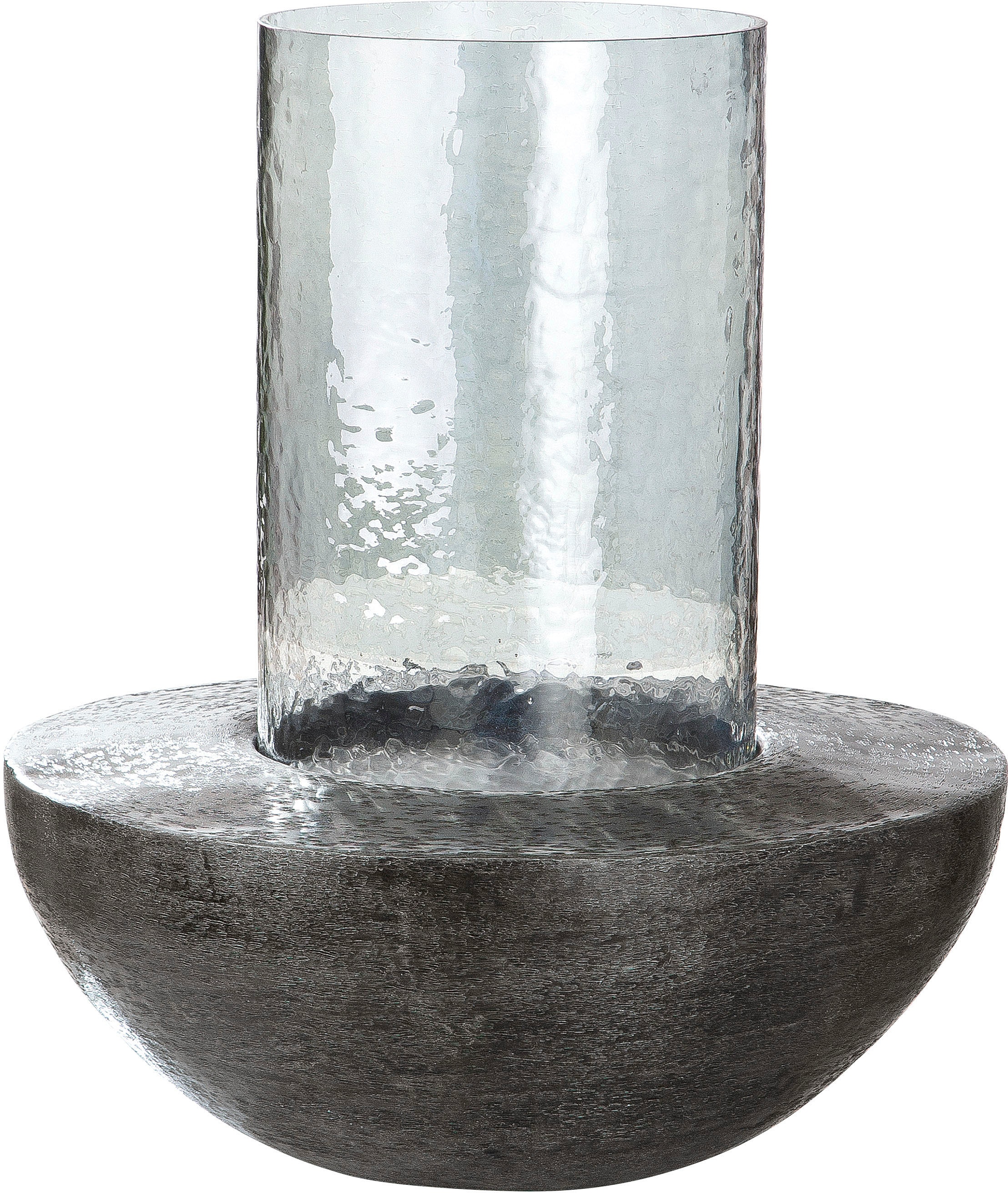 GILDE Windlicht »Kerzenhalter Scuro«, | BAUR Rauchglas mit St.), (1 kaufen