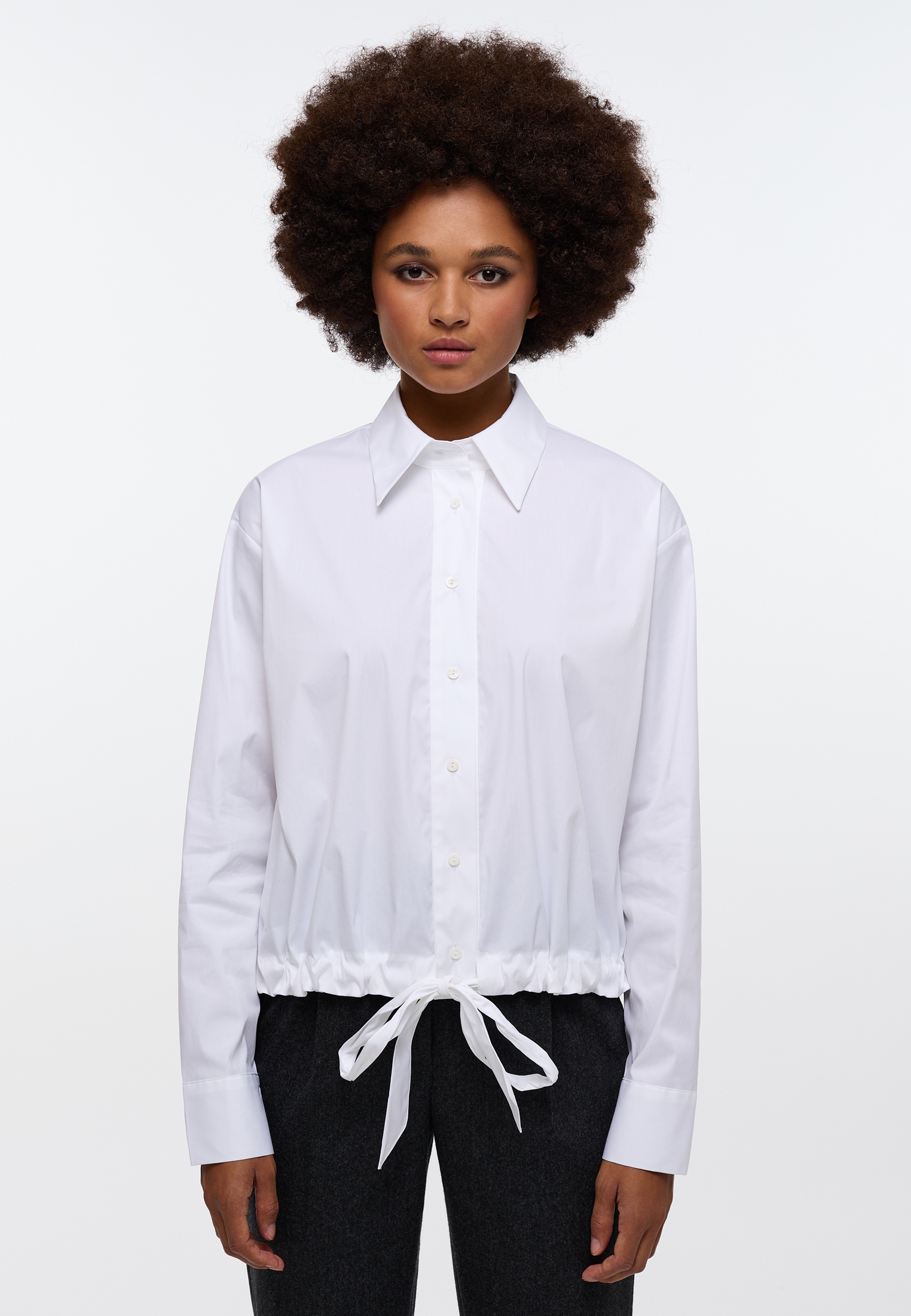 Eterna Hemdbluse "LOOSE FIT" EASY IRON (bügelleicht) günstig online kaufen