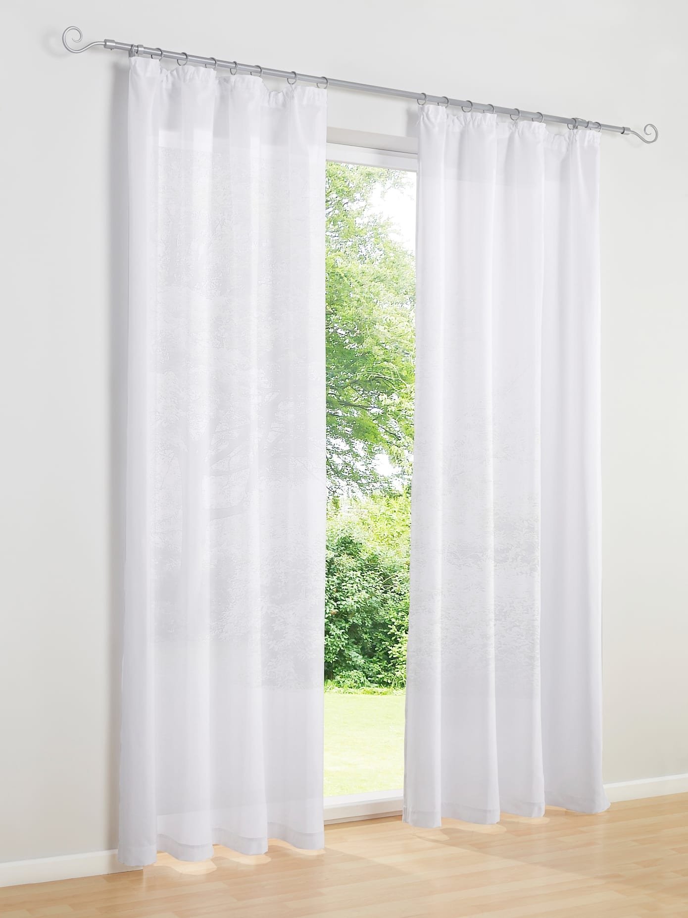 heine home Vorhang Ösen 2 Stk. tlg. günstig online kaufen