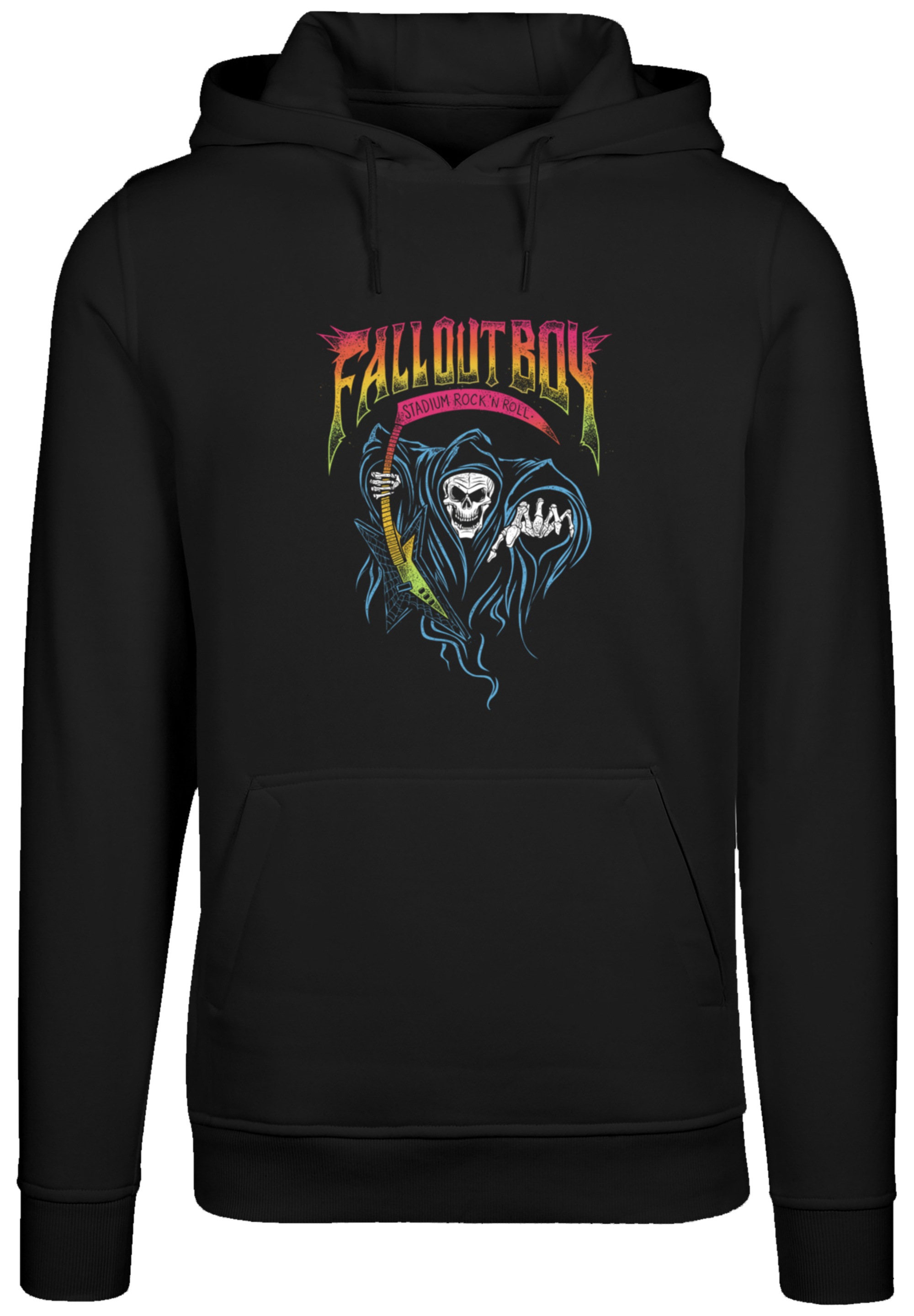F4NT4STIC Kapuzenpullover »Fall Out Boy Rock And Roll Reaper«, Premium Qualität