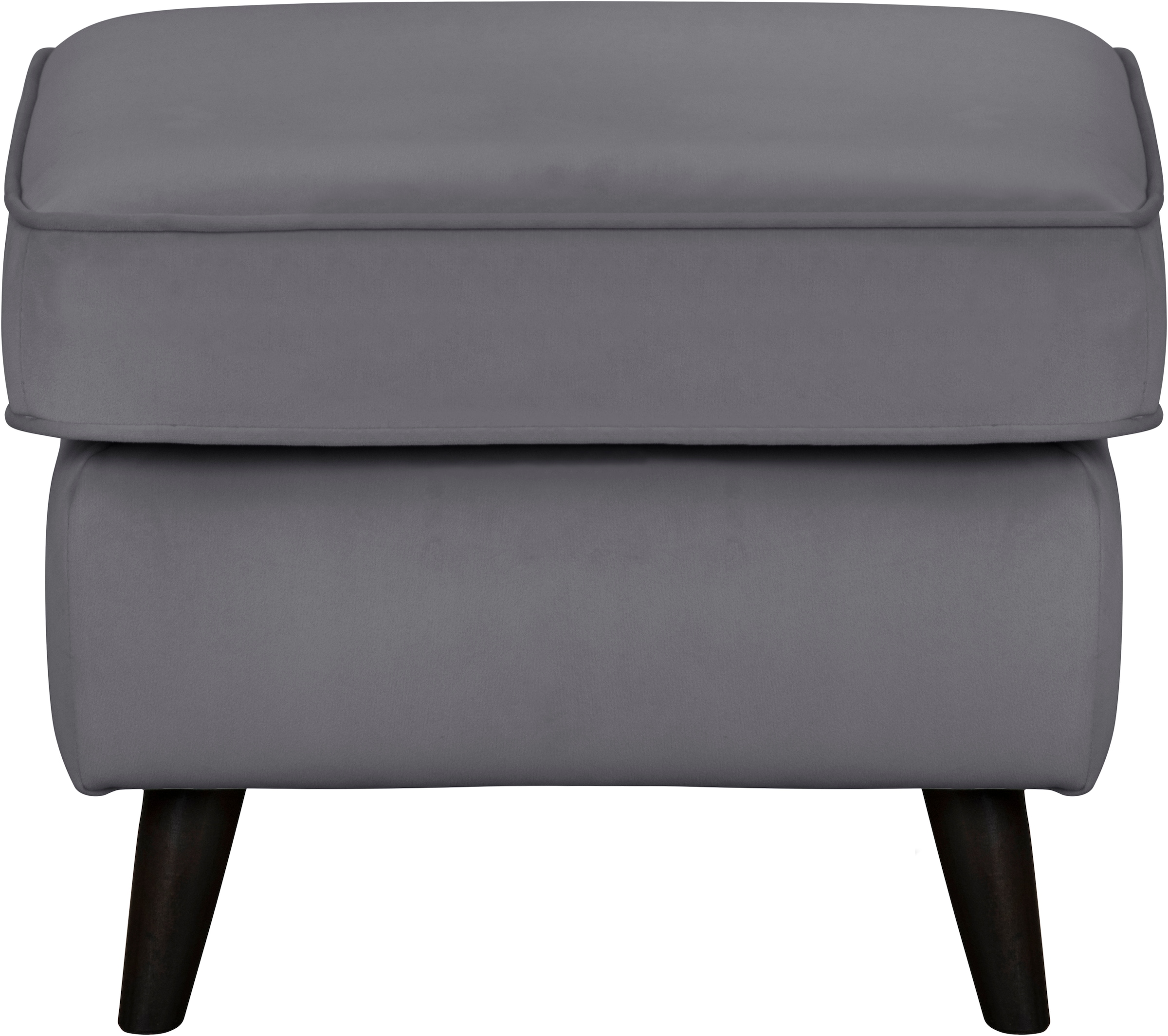 Home affaire Polsterhocker »Polsterhocker CHISTELLE, auch in Bouclé«, mit Wellenunterfederung, Maße: B/TH: 57/57/46 cm