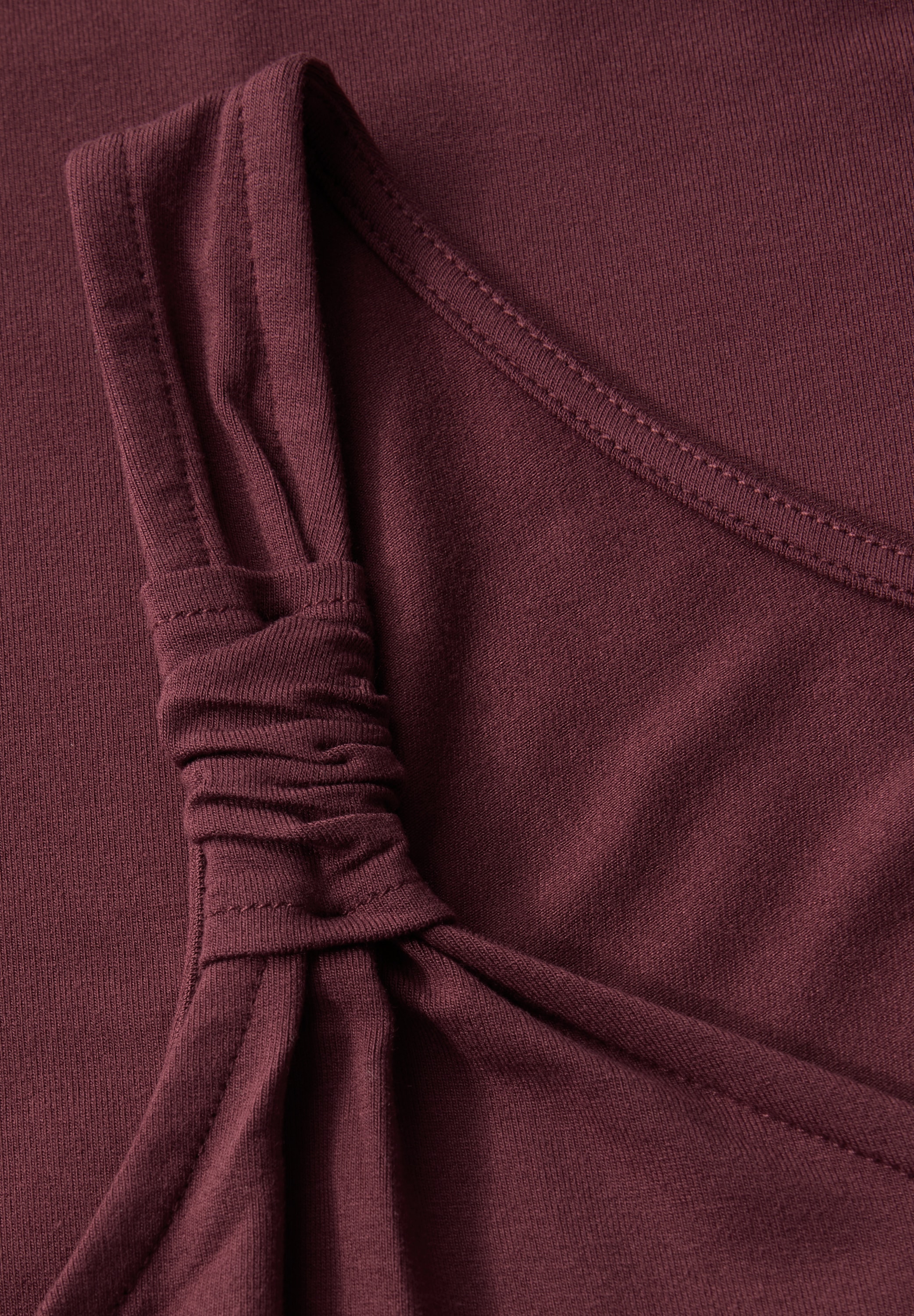 STREET ONE Jerseykleid, in Unifarbe