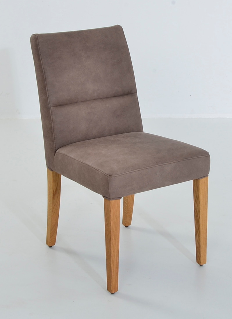 K+W Komfort & Wohnen 4-Fußstuhl "GOBY" () 4-Fuß-Holzstuhl in Wildeiche geöl günstig online kaufen