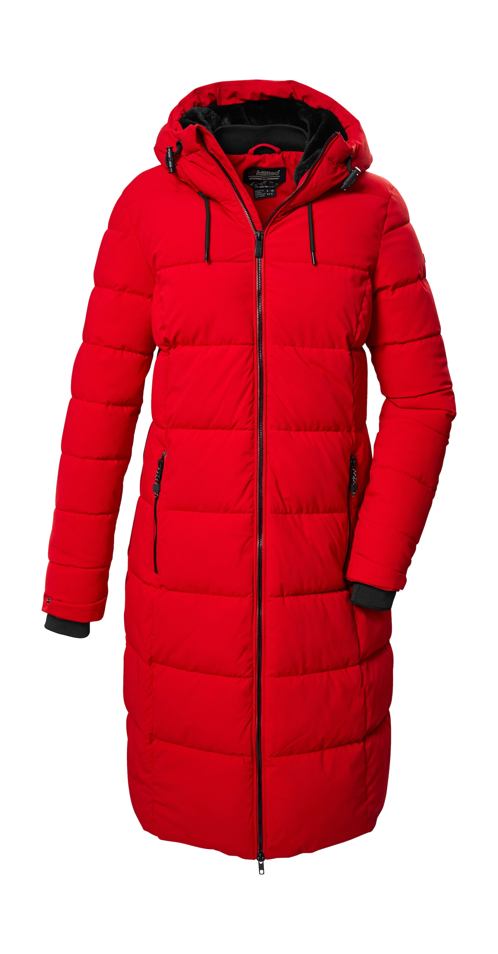Killtec Steppmantel "KOW 56 WMN QLTD CT" Winddichter, wasserabweisender Wintermantel mit regulierbarer Kapuze