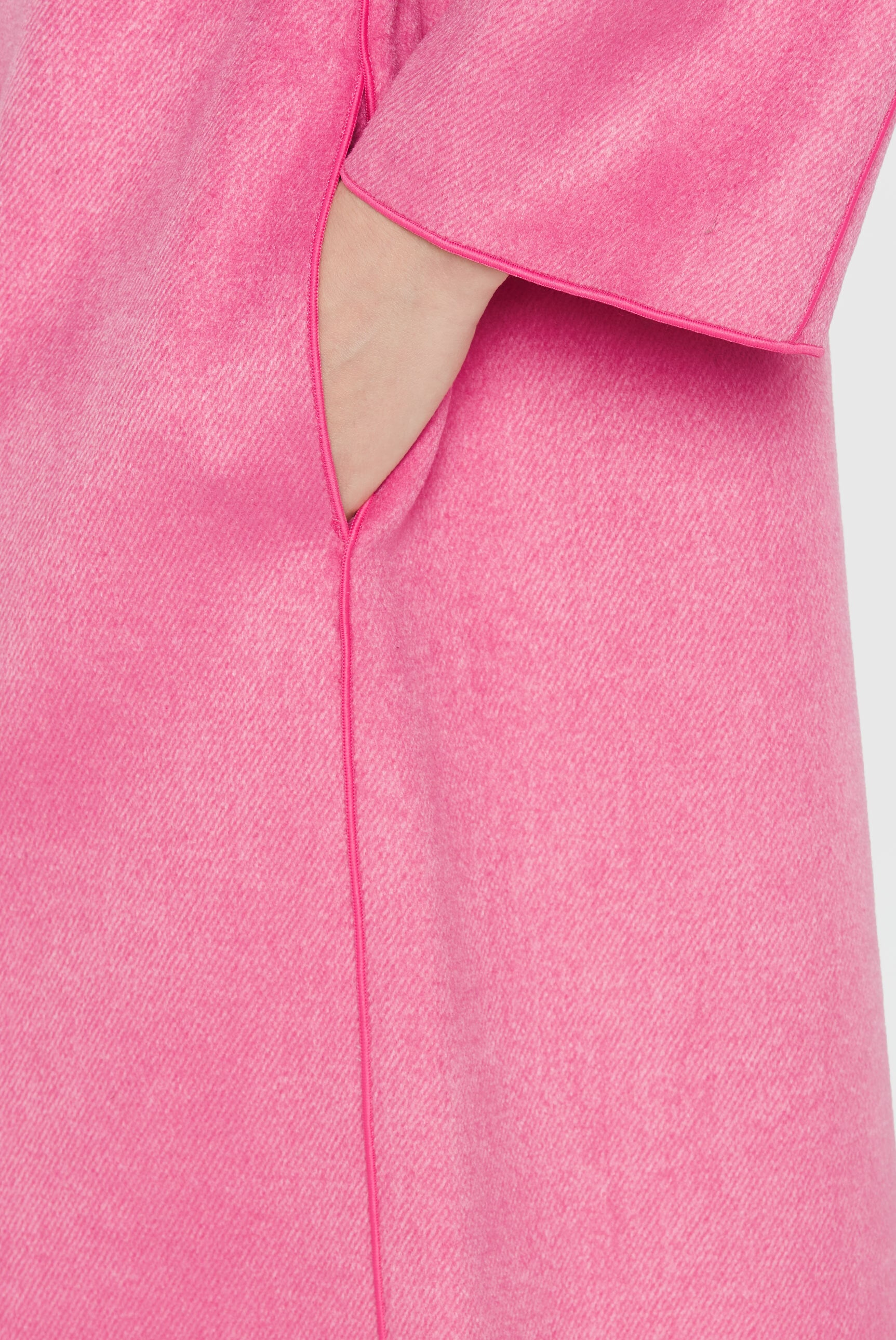 SENSES.THE LABEL Langjacke ohne Kapuze mit langem Gehschlitz