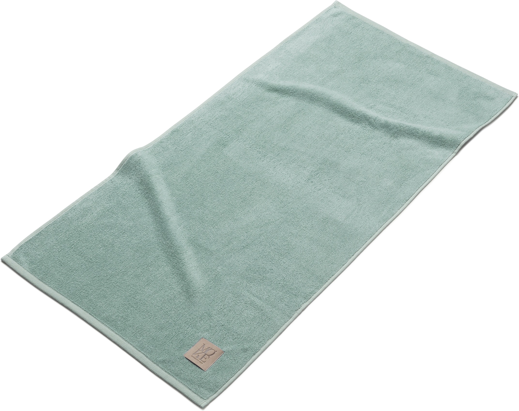 Möve Handtuch »Soft Silence Uni mit Prägeetikett«