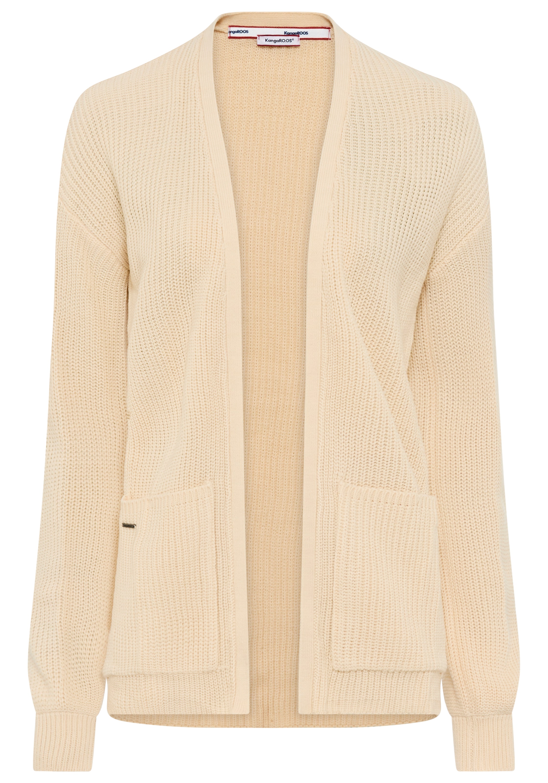 KangaROOS Strickjacke, aus kuscheligem Strick