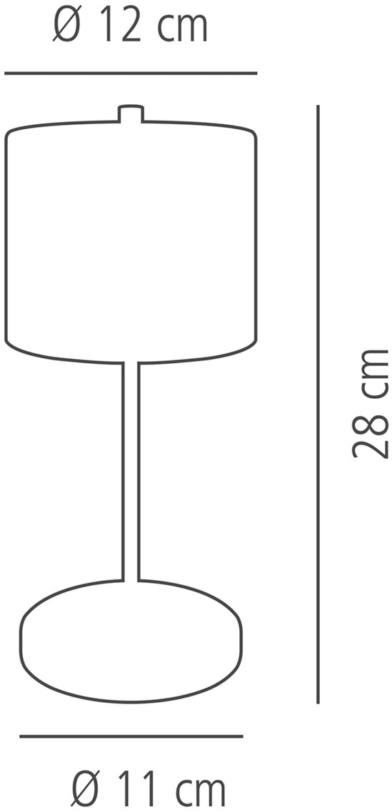 APS LED Tischleuchte »"ANTON" Kabellose USB-C Tischleuchte«, 1 flammig, Leuchtmittel LED-Modul | LED fest integriert, Spritzwasssergeschützt IP 54, inkl. Dockinstation und Fernbedienung