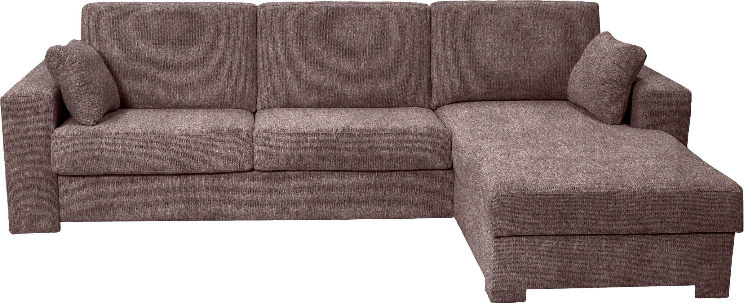 Home affaire Ecksofa Roma "L" Dauerschlaffunktion, mit Unterfederung, Matratzenhöhe 14cm, Liegemaße ca 163x198 cm, L-Form