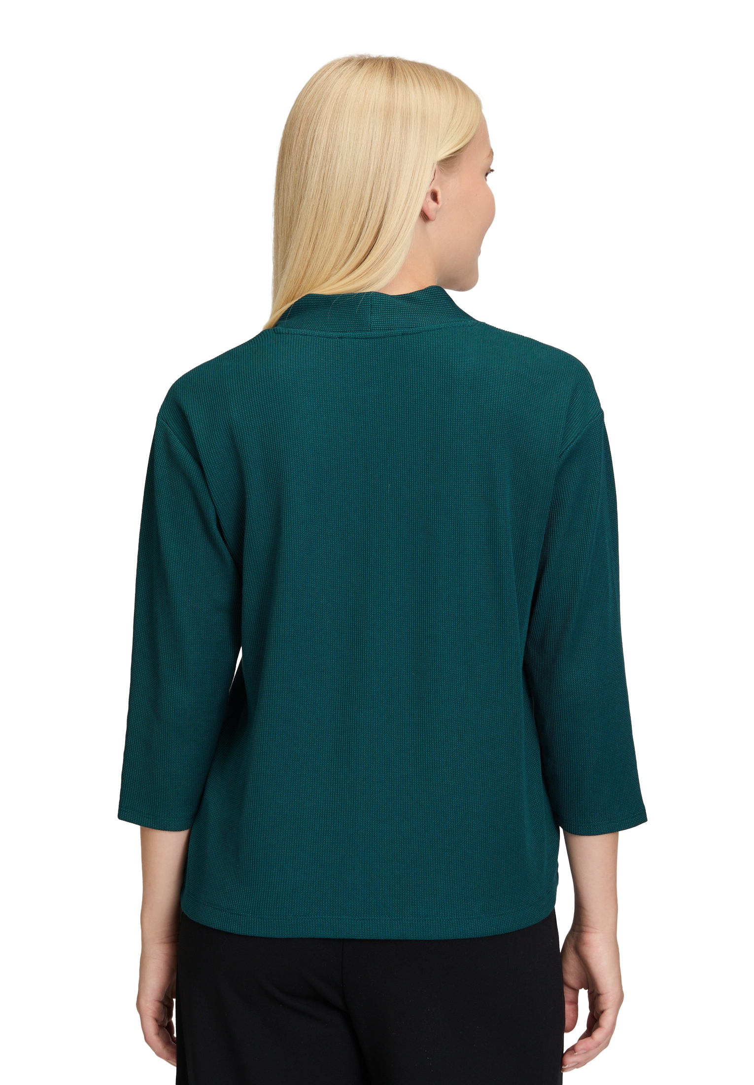 Betty&Co 3/4-Arm-Shirt »Betty & Co Damen Casual-Shirt mit V-Ausschnitt«, (1 tlg.)