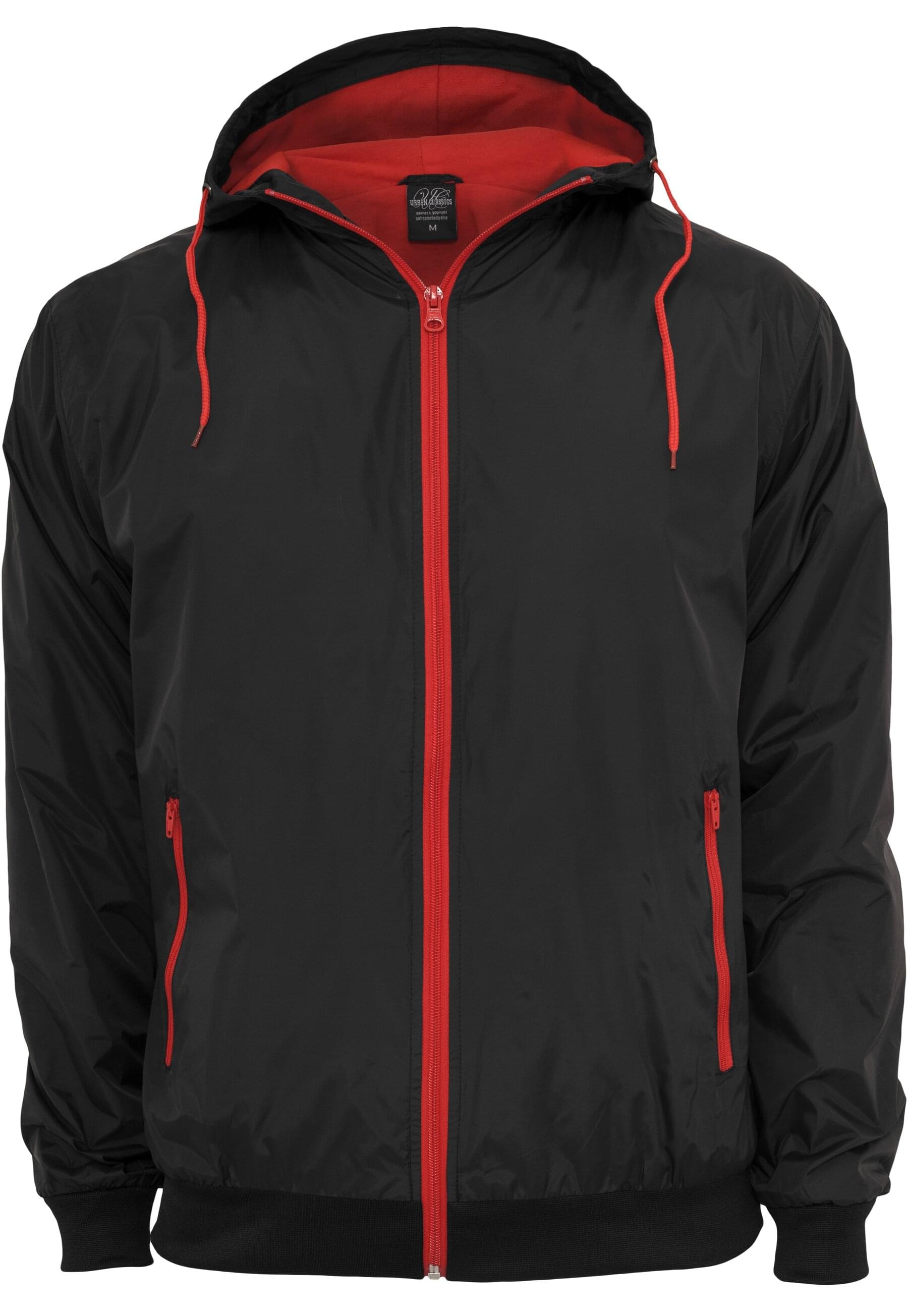 URBAN CLASSICS Windbreaker "Urban Classics Herren Contrast Windrunner", (1 günstig online kaufen