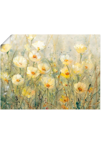Artland Wandbild »Sommer in voller Blüte I«, Blumenwiese, (1 St.), in vielen Größen &... kaufen