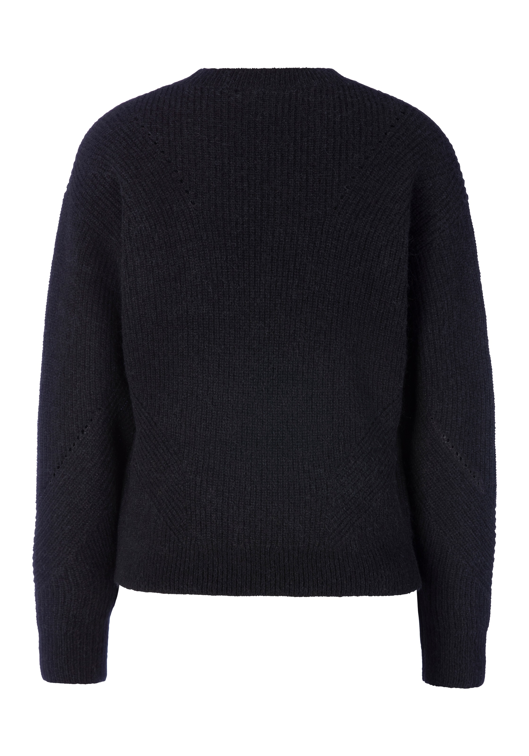 BOSS ORANGE Strickpullover »Flondie Premium Damenmode«, mit Rundhalsausschnitt
