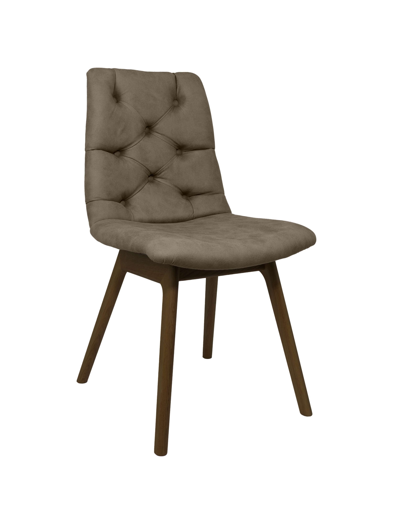 andas Esszimmerstuhl "Ramon" (Set) 2 Stk. Microfaser mit Massivholzbeinen, günstig online kaufen