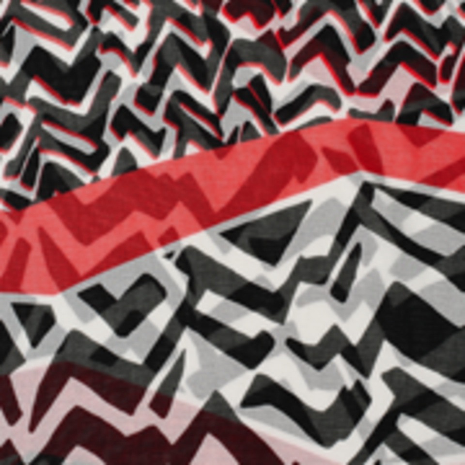 Cecil Loop mit grafischem Muster