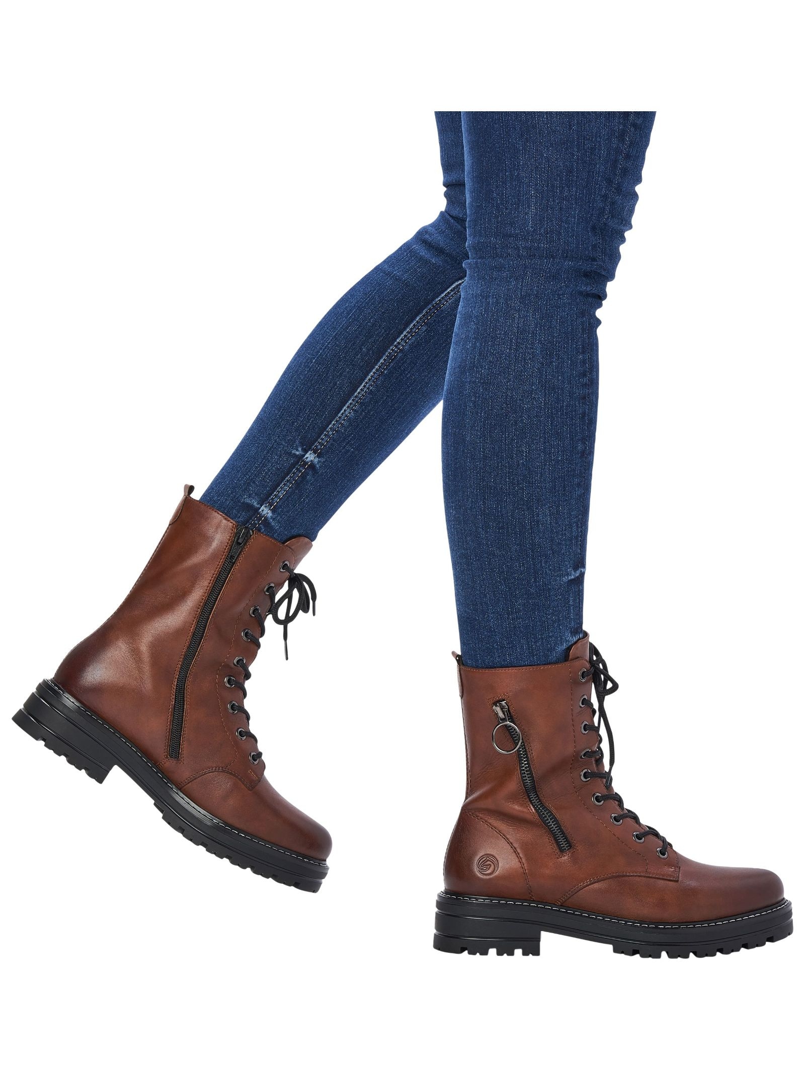 Remonte Schnürstiefelette »Remonte Stiefelette Glattleder«