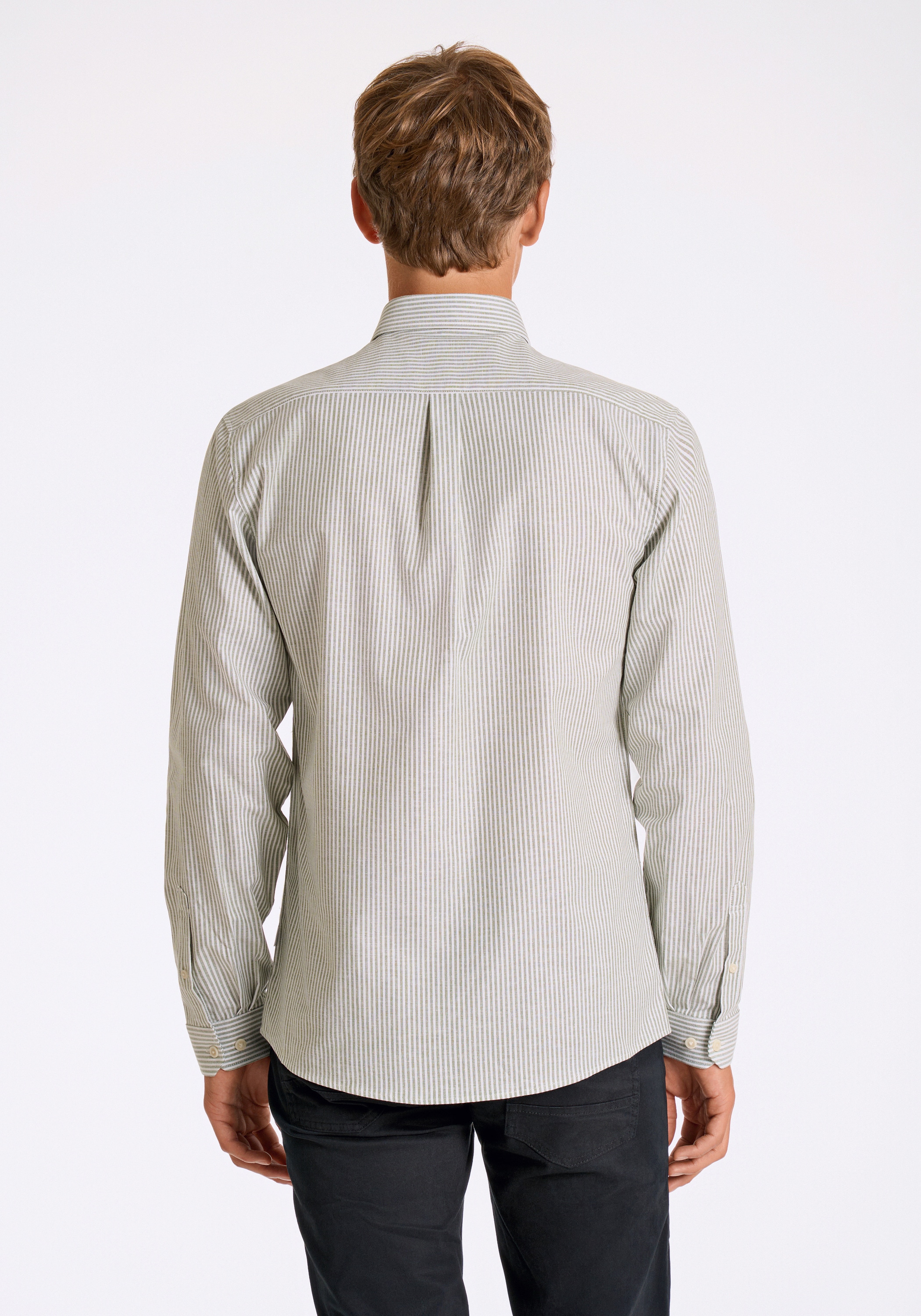 LINDBERGH Businesshemd »Oxford-Hemd (Langarm) Relaxed Fit«