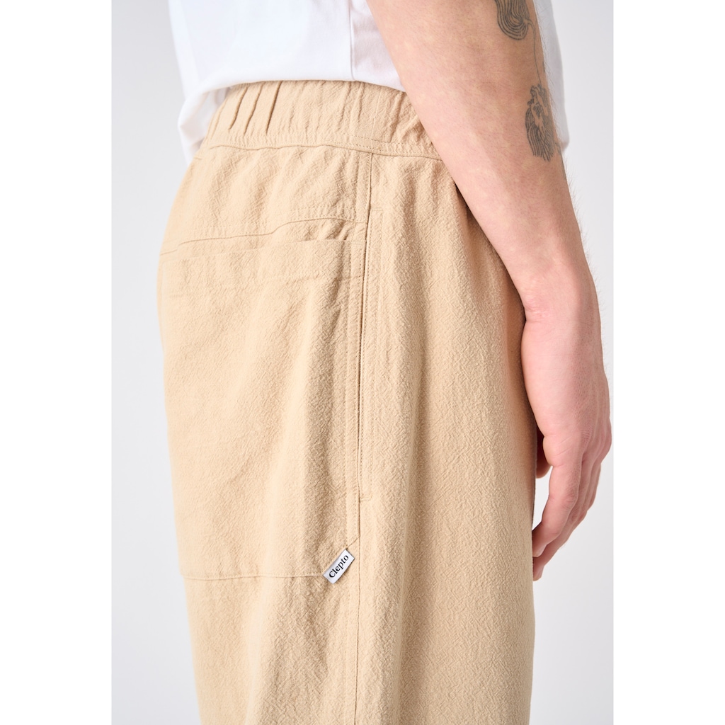 Cleptomanicx Stoffhose »Steezy Linen«