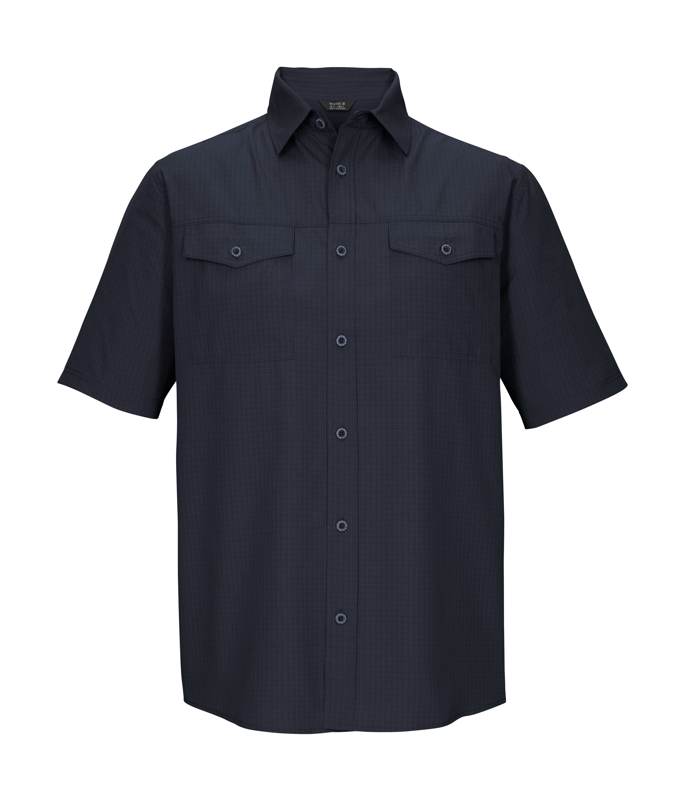 Killtec Funktionshemd "KOS 63 MN WVN SHRT" Schnelltrocknendes Herrenhemd mi günstig online kaufen