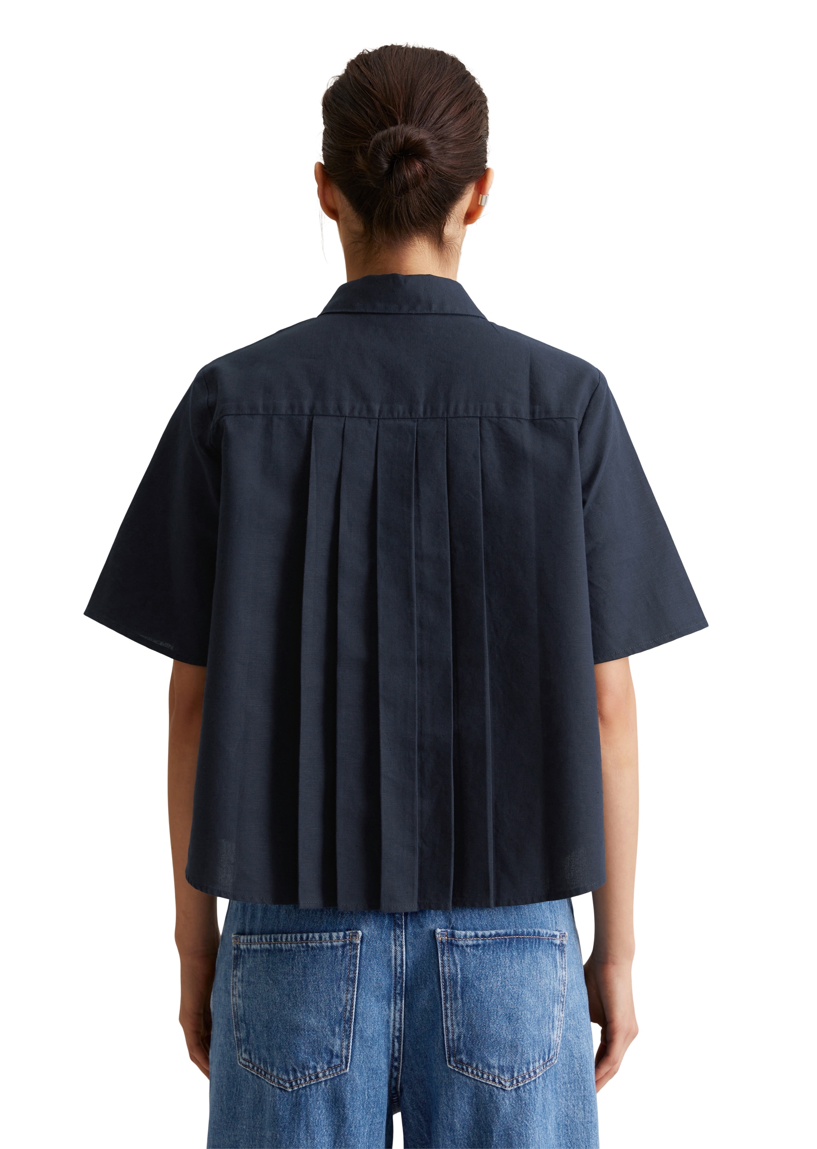 Marc O'Polo DENIM Kurzarmbluse