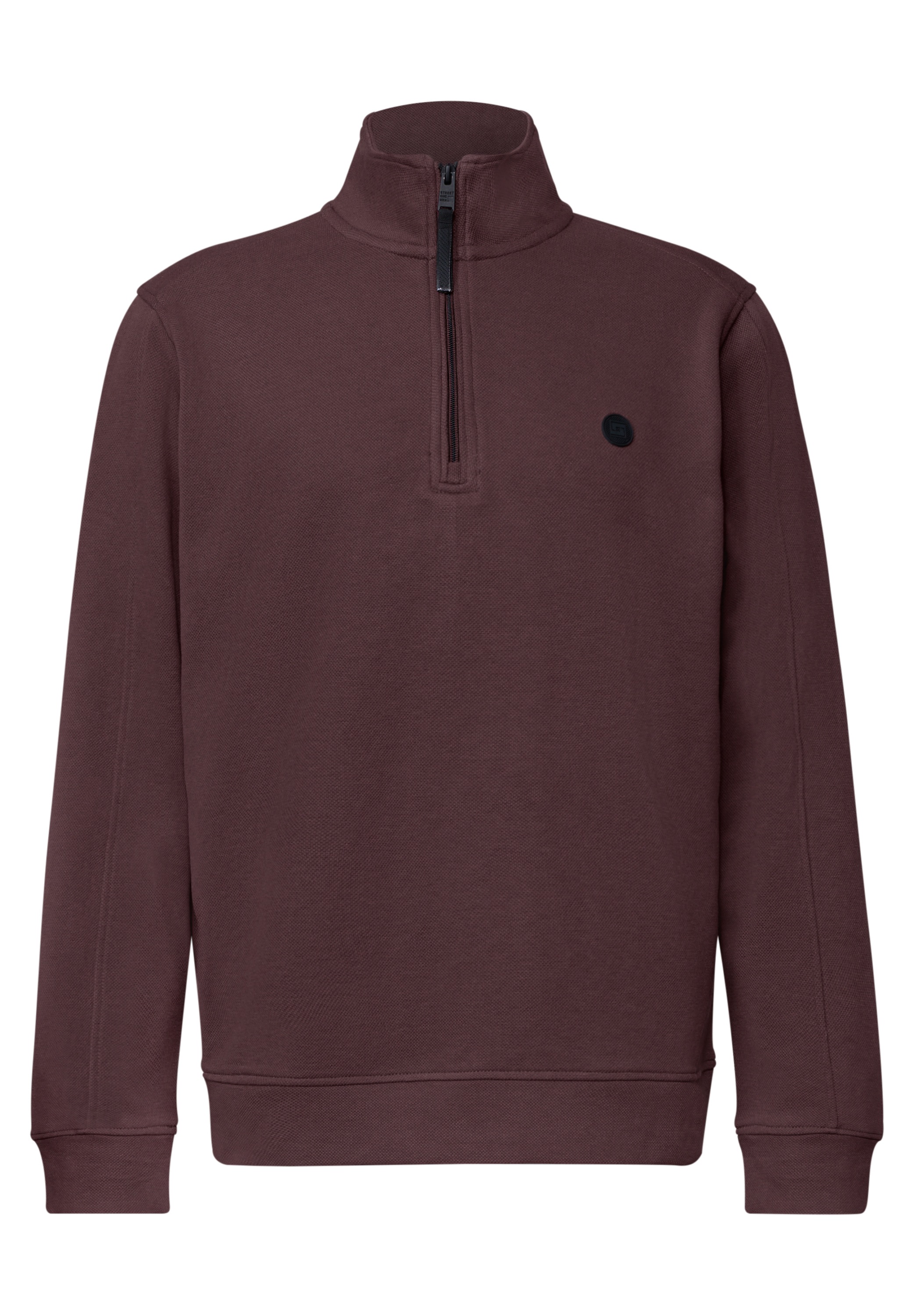 STREET ONE MEN Sweatshirt , mit Stehkragen
