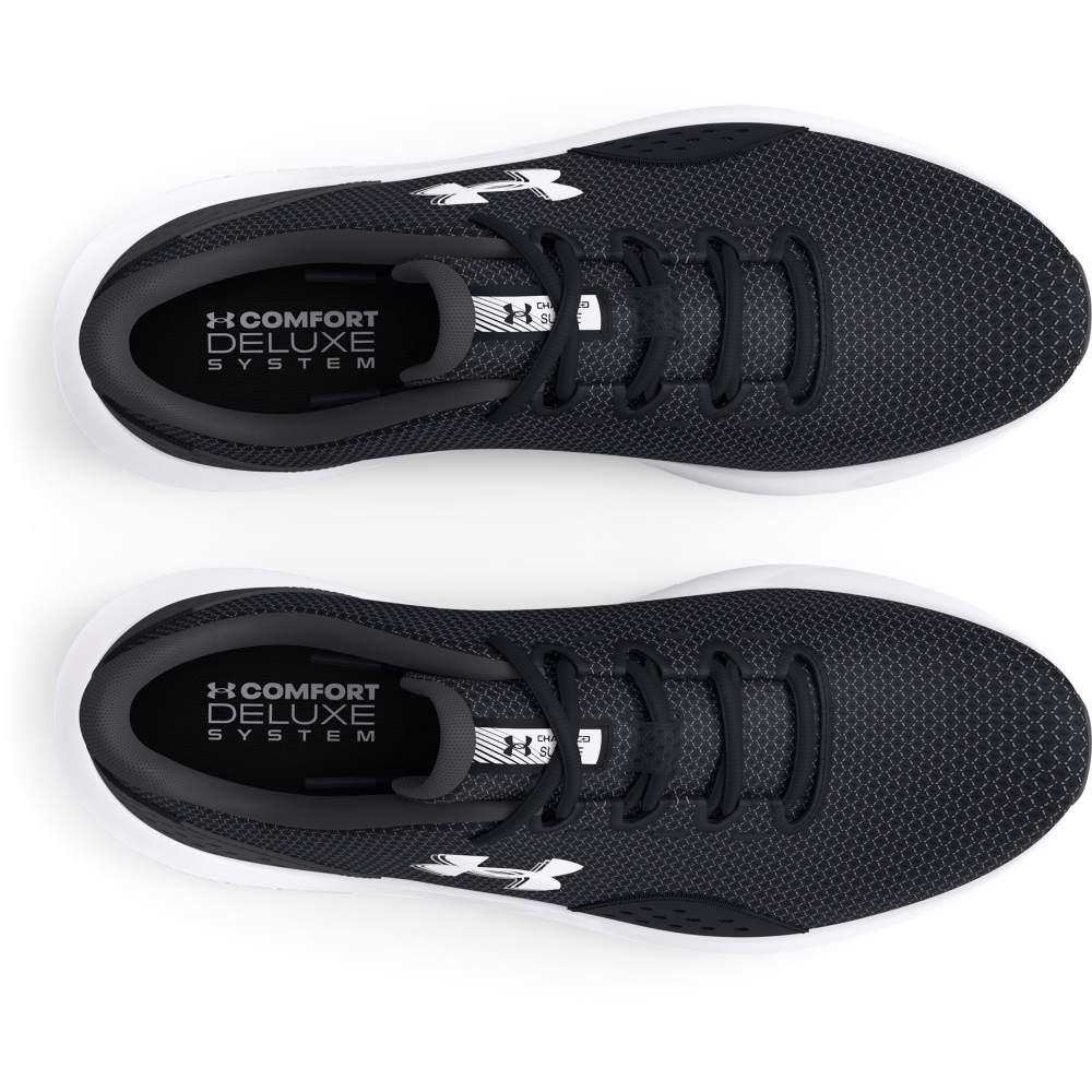 Laufschuh UNDER ARMOUR "UA W Charged Surge 4", Damen, Gr. 43, schwarz, Synthetik, Textil, Schuhe Laufschuh, Gute Dämpfung 3